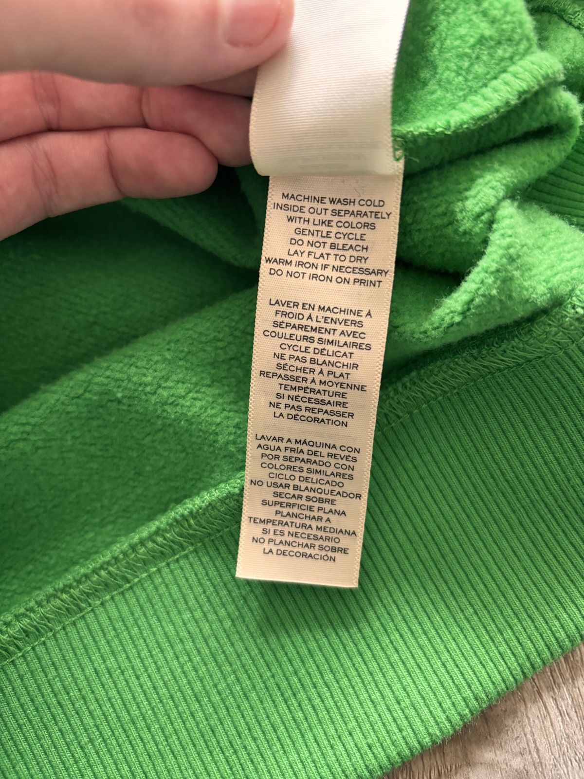 Heaven by Marc Jacobs Heaven by Marc Jacobs Teddy Bear Zip Up Hoodie Kelly Green Size US M / EU 48-50 / 2 - 7 Thumbnail