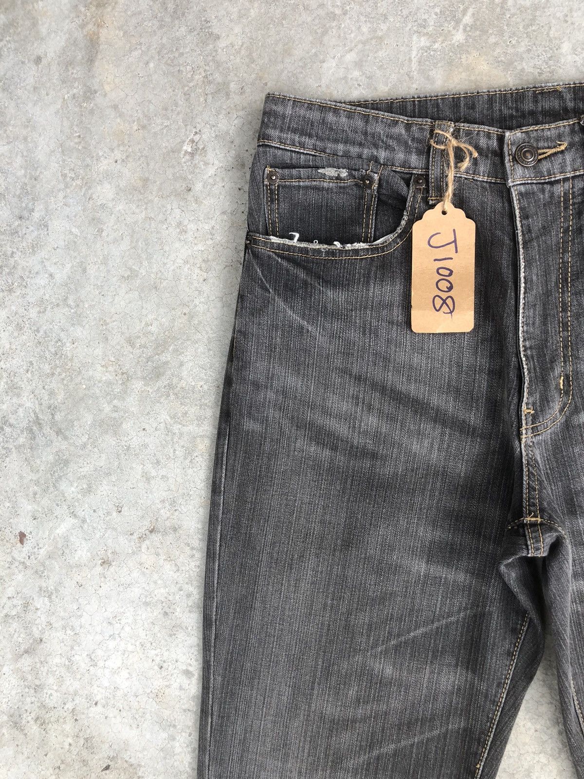 If Six Was Nine Japanese Unbrand Flared Jeans Distressed Jeans Size US 30 / EU 46 - 4 Thumbnail