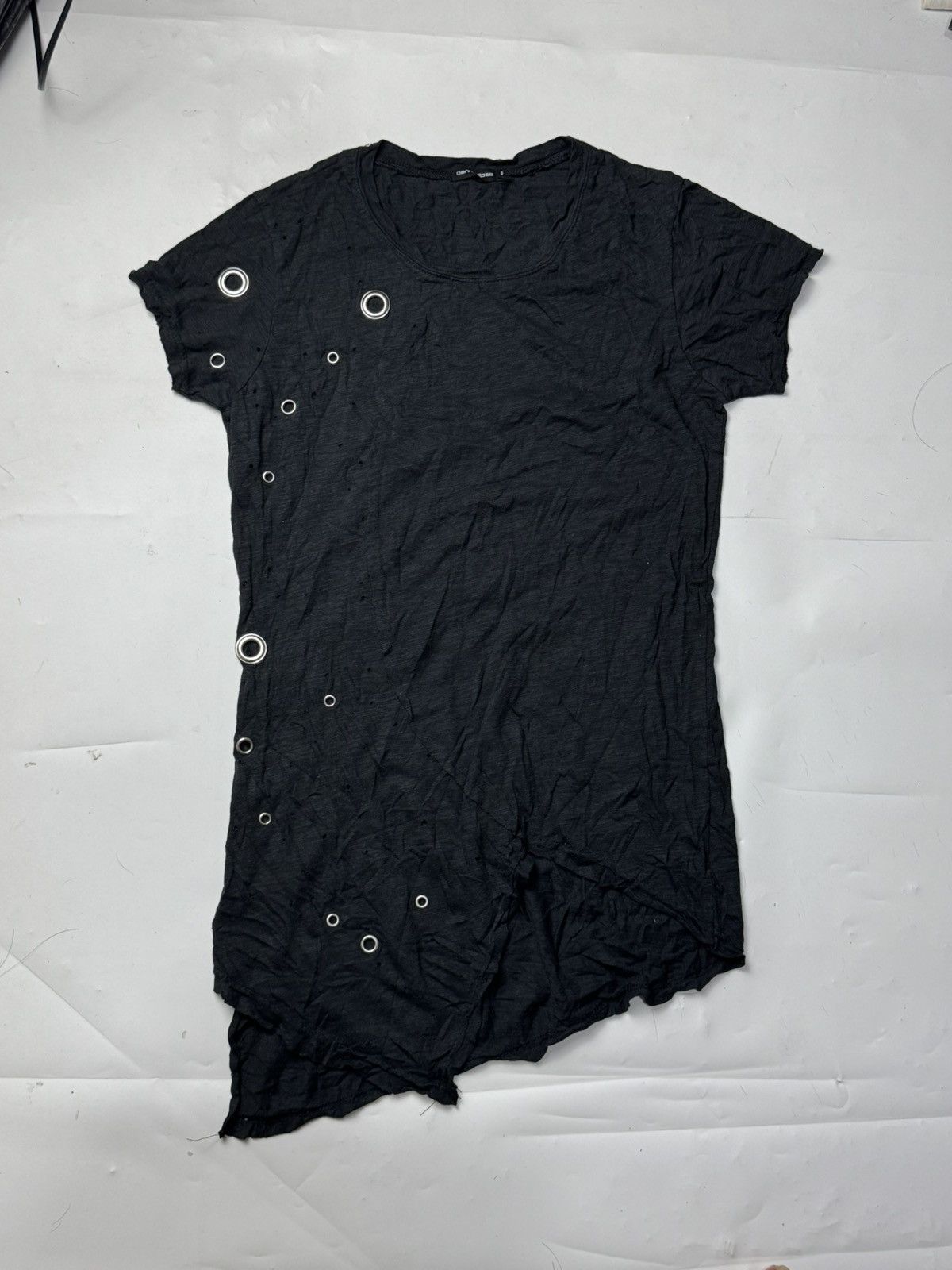 Yasuyuki Ishii Japanese Ifsix Dennyrose Ring Distressed Asymmetrical Size US S / EU 44-46 / 1 - 1 Thumbnail