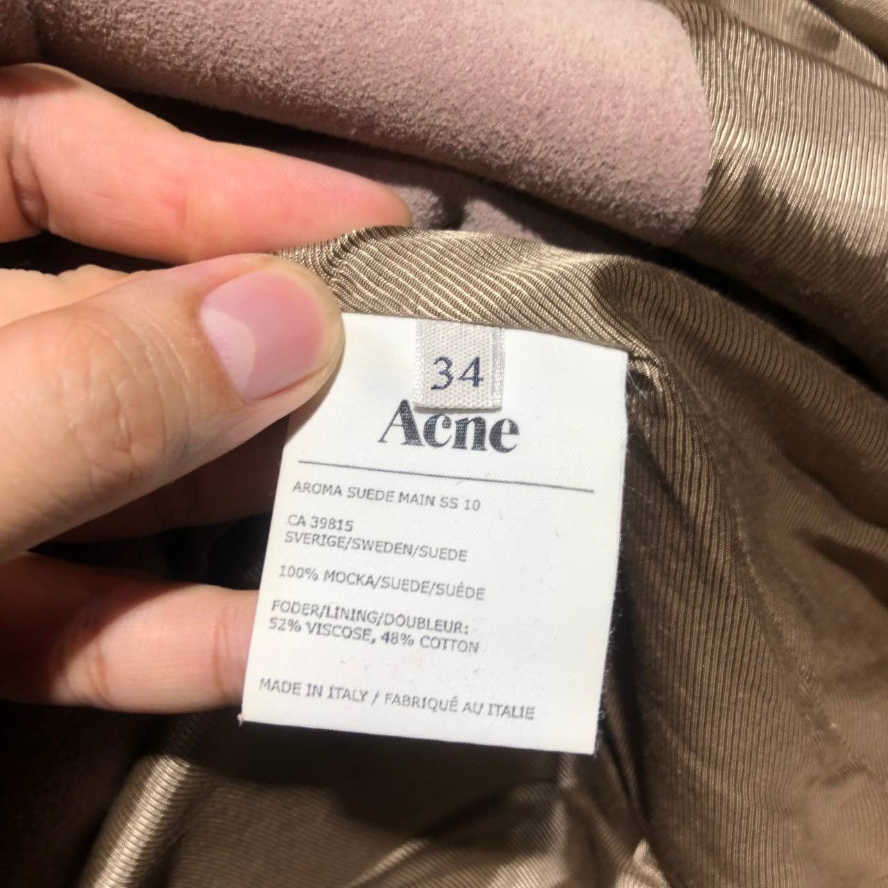 Acne Studios Acne Studios Aroma Aged Suede Fringe jacket SS/10 Size XXS / US 00 / IT 34 - 12 Thumbnail