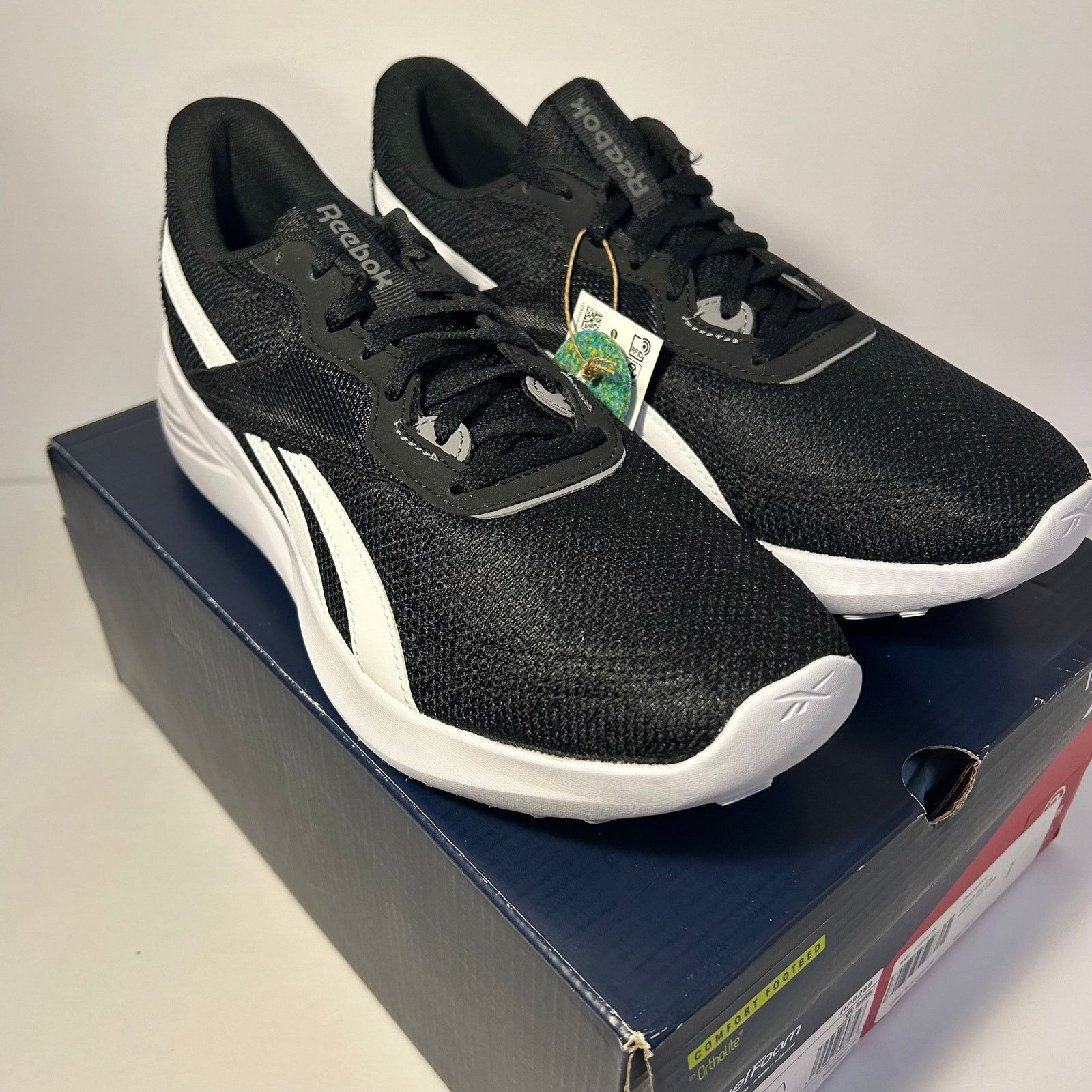 Reebok Mens Reebok Energen Tech Size 10 Black/White HP9289 Size US 11 / EU 44 - 3 Thumbnail