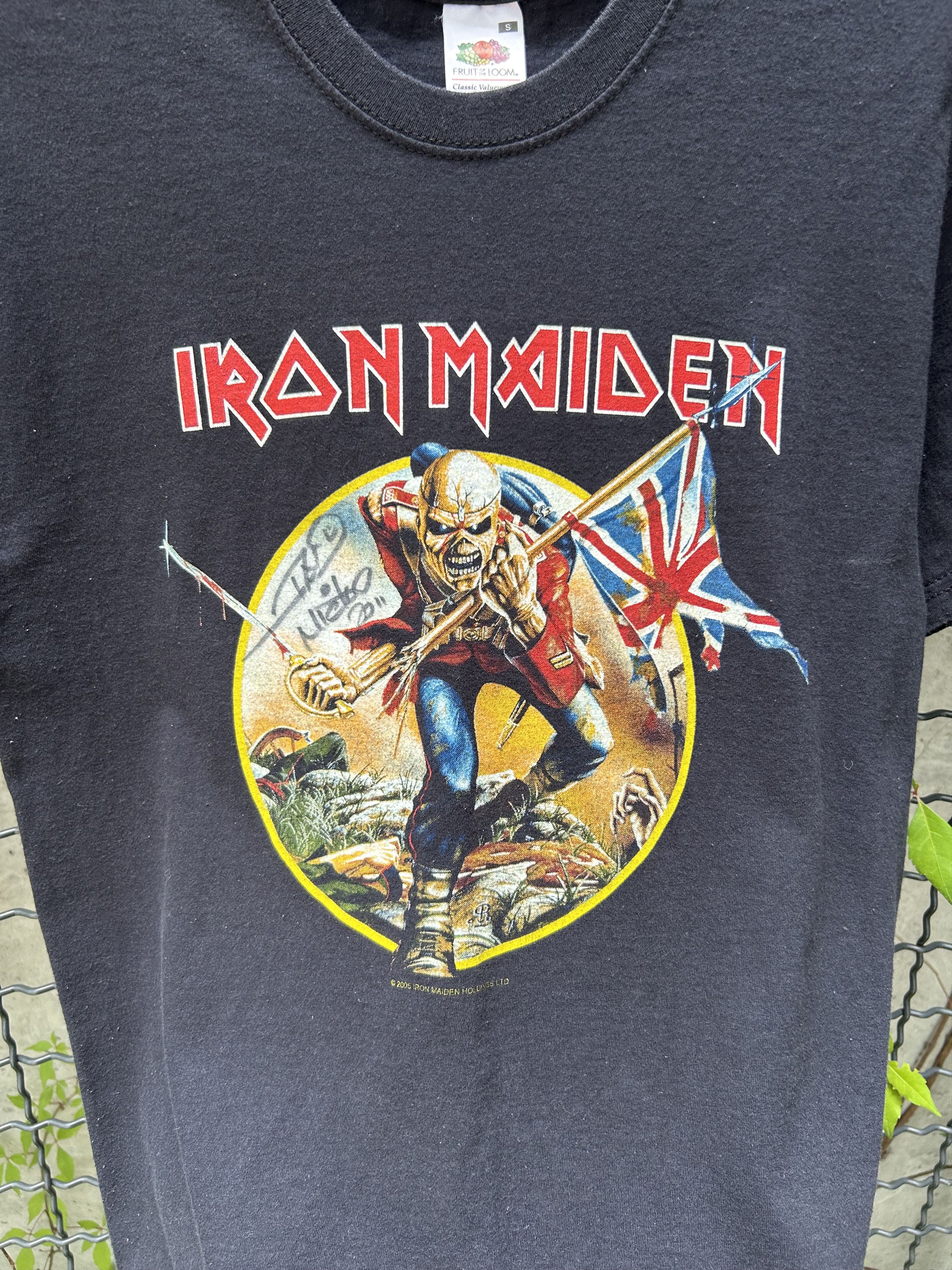 Band Tees Vintage 2005 Iron Maiden Rock Band Tour T-shirt Size US S / EU 44-46 / 1 - 4 Thumbnail