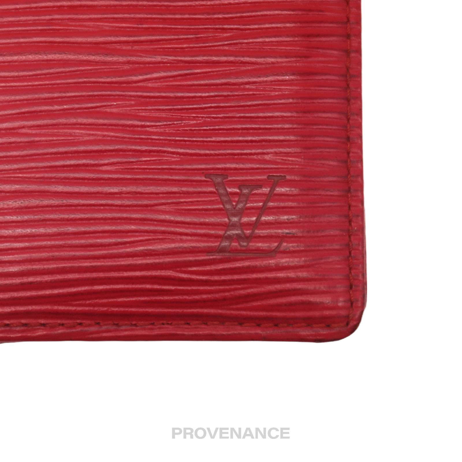 Louis Vuitton 🔴 Louis Vuitton Pocket Organizer Wallet - Red Epi Leather Size ONE SIZE - 6 Thumbnail