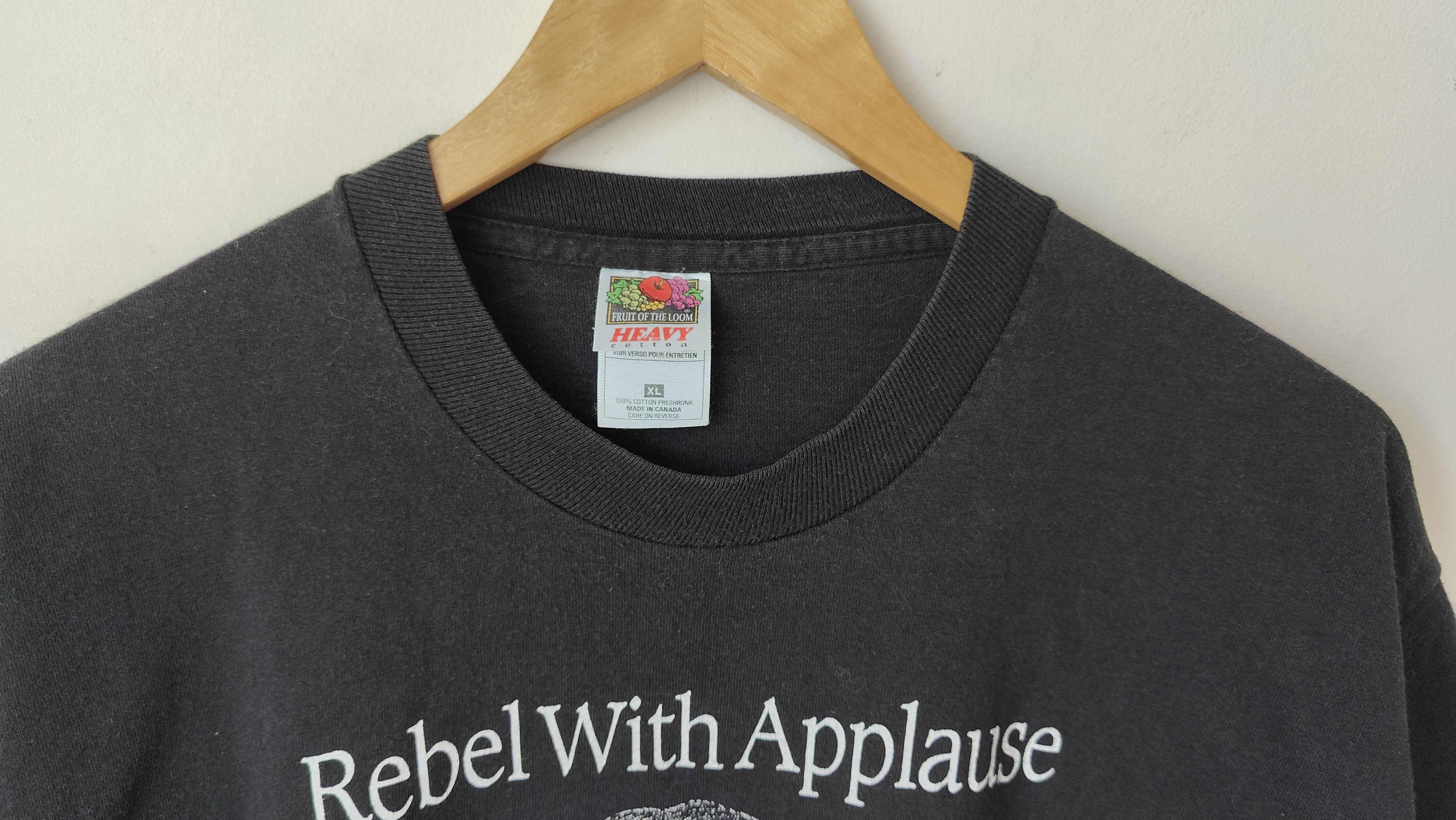 Vintage Stratford Festival Rebel with Applause 90s Vintage Tshirt Size US XL / EU 56 / 4 - 3 Thumbnail