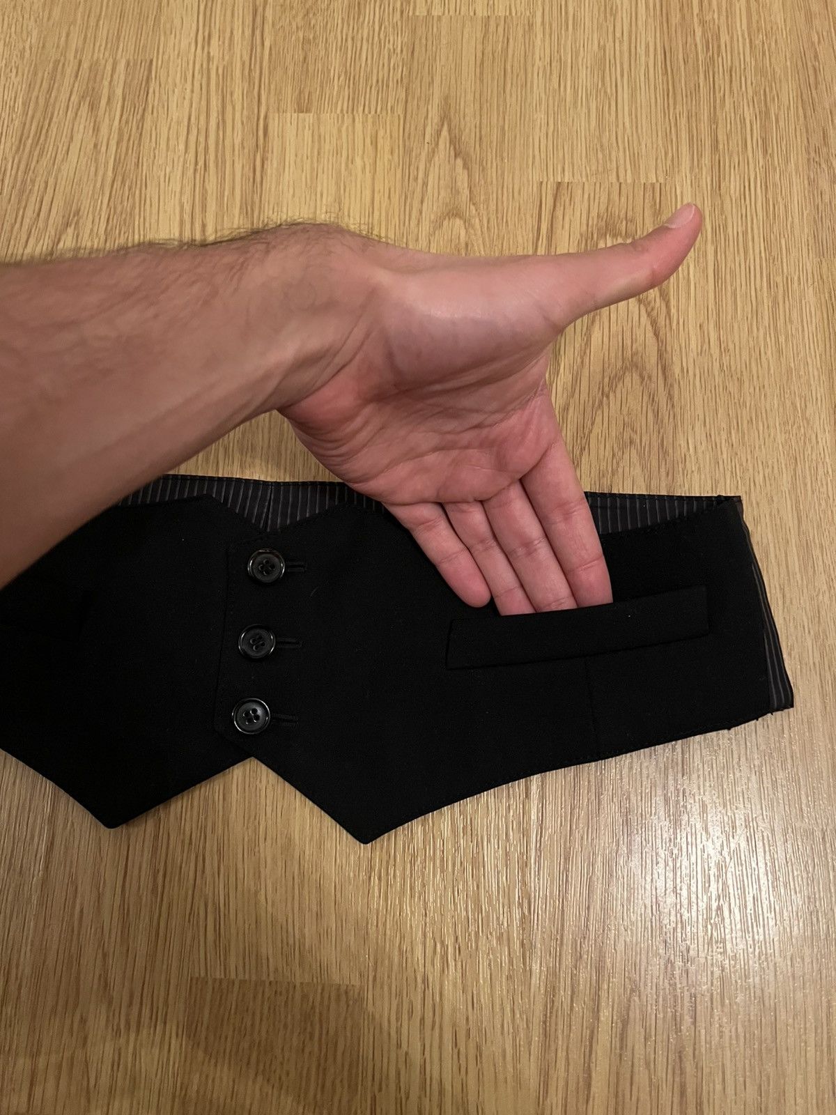 Dior Dior ss07 cummerbund belt 1/1 Hedi slimane Size 30 - 4 Thumbnail