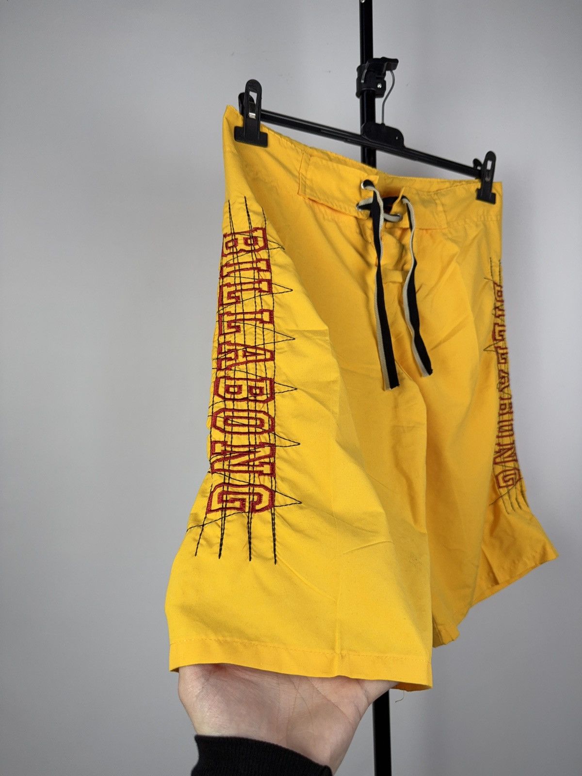 Billabong × Vintage Vintage 00s BILLABONG Doubles Logo Y2K Japanese Surf Shorts Size US 30 / EU 46 - 2 Thumbnail