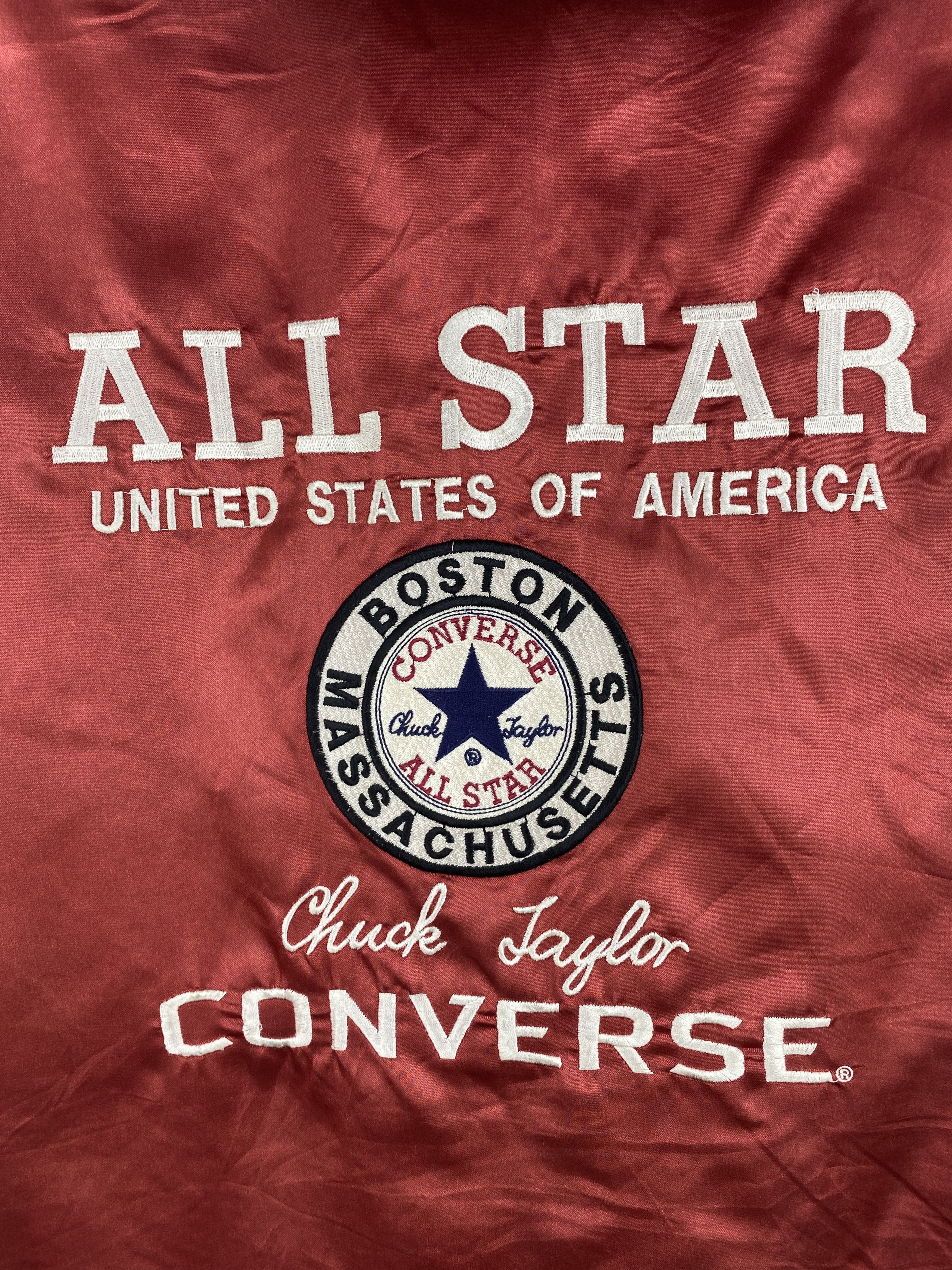 Converse Vintage Converse All Star Big Logo Sherpa Long Jacket J1930 Size US XL / EU 56 / 4 - 13 Thumbnail