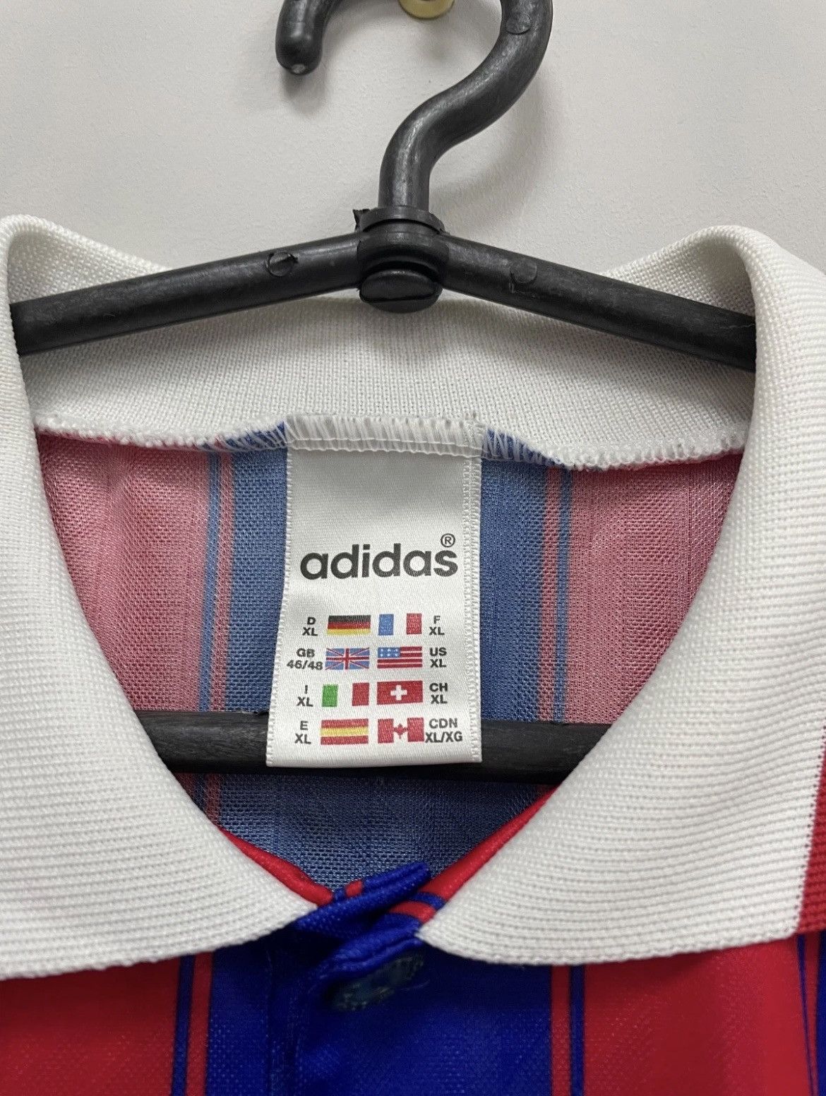 Adidas Bayern Munich 1995/1997 Home Football Shirt Jersey Adidas Size US XL / EU 56 / 4 - 13 Thumbnail