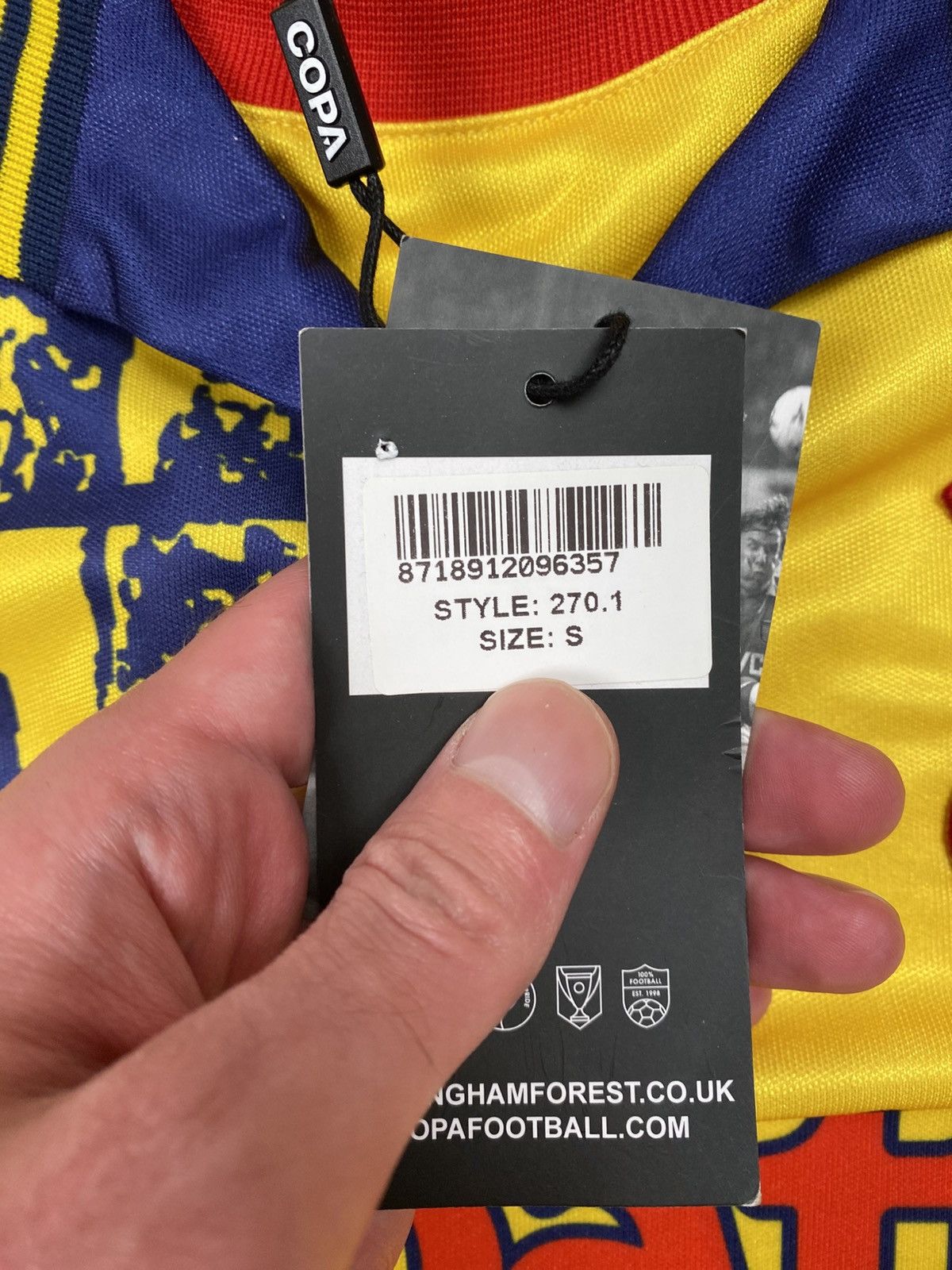 Umbro × Vintage Football Nottingham Forest soccer jersey like vintage Umbro Size US S / EU 44-46 / 1 - 6 Thumbnail