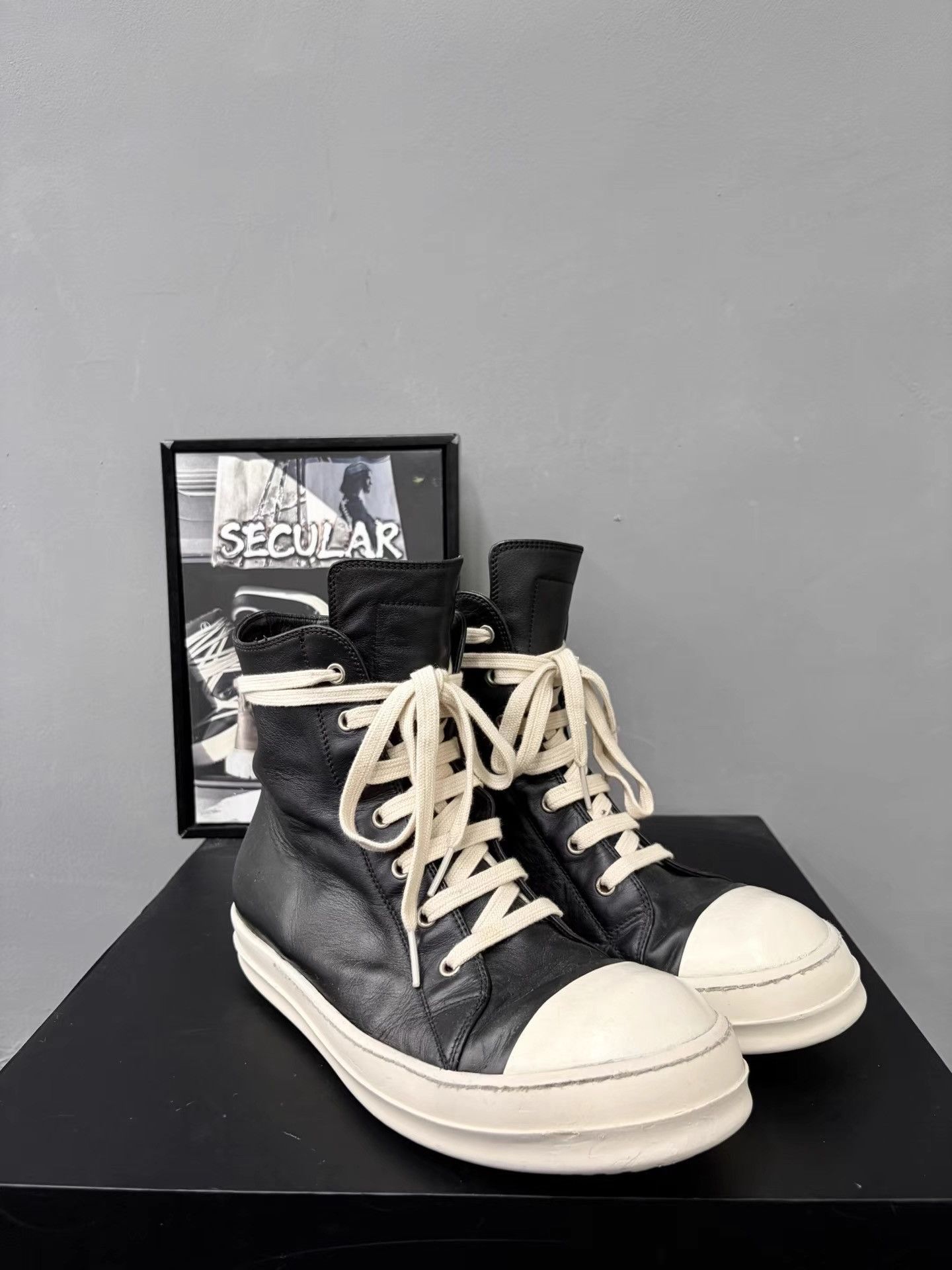 Rick Owens RickOwens High-Top Big Converse K34 Size US 8.5 / EU 41-42 - 3 Thumbnail