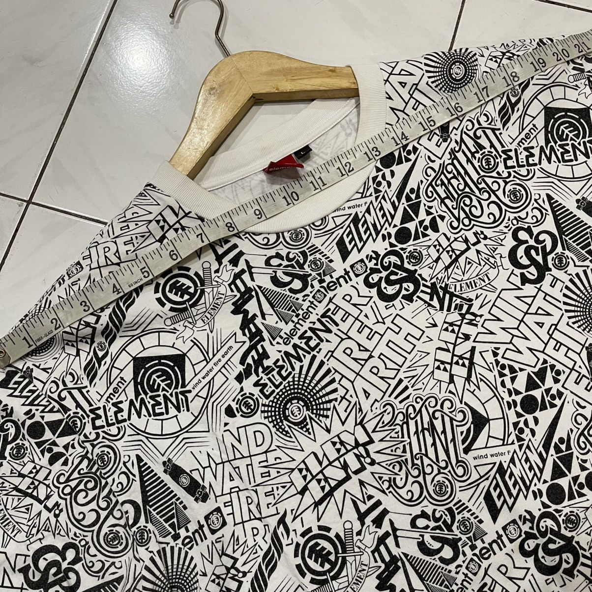 Element Very rare element skateboard all over print logo tee Size US L / EU 52-54 / 3 - 12 Thumbnail