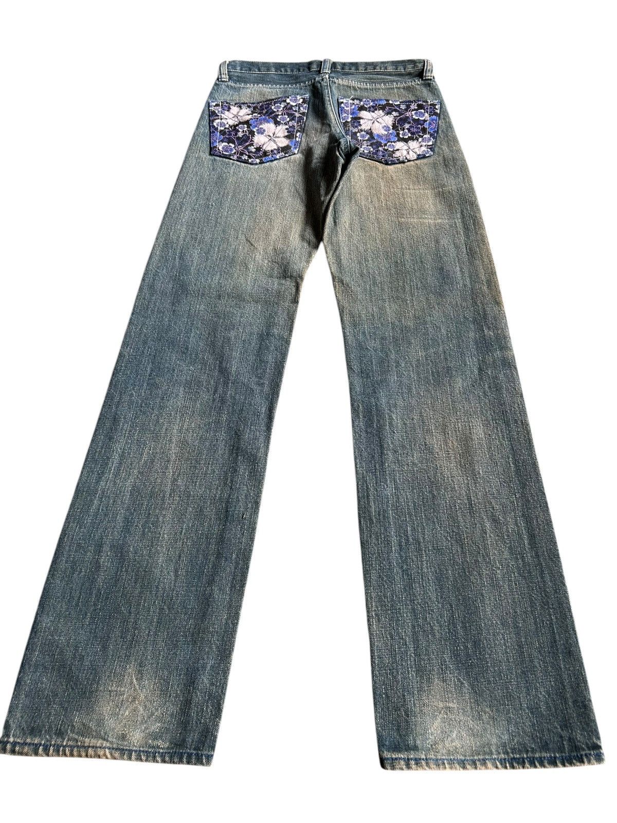Japanese Brand × Kapital × Vintage RUSTY JAPANESE BRAND KYOTO DENIM JEANS RARE Size US 29 - 6 Thumbnail