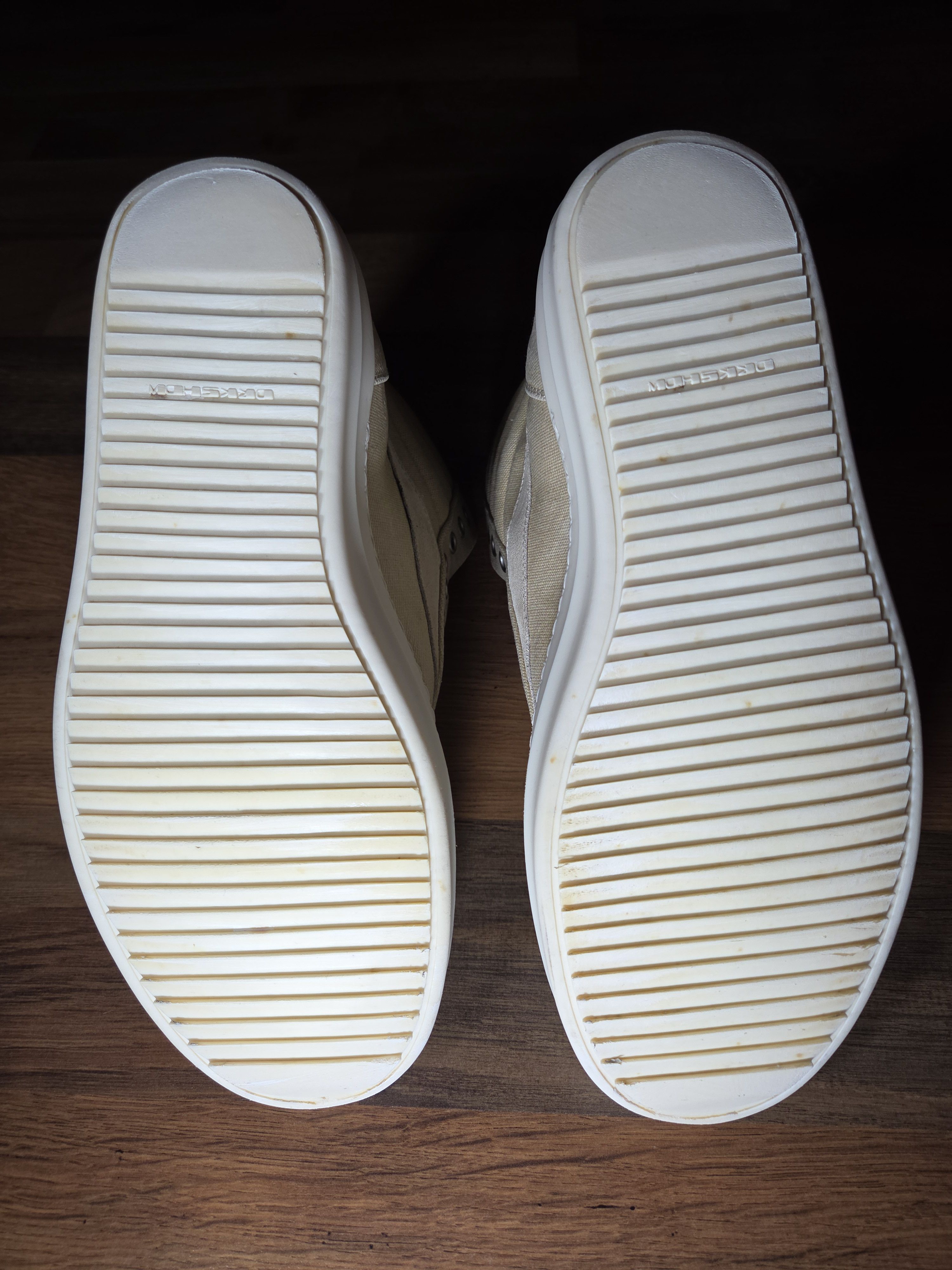 Rick Owens Drkshdw Rick Owens DRKSHDW Vans Hollywood Vintage High Sneakers Size US 9 / EU 42 - 2 Thumbnail