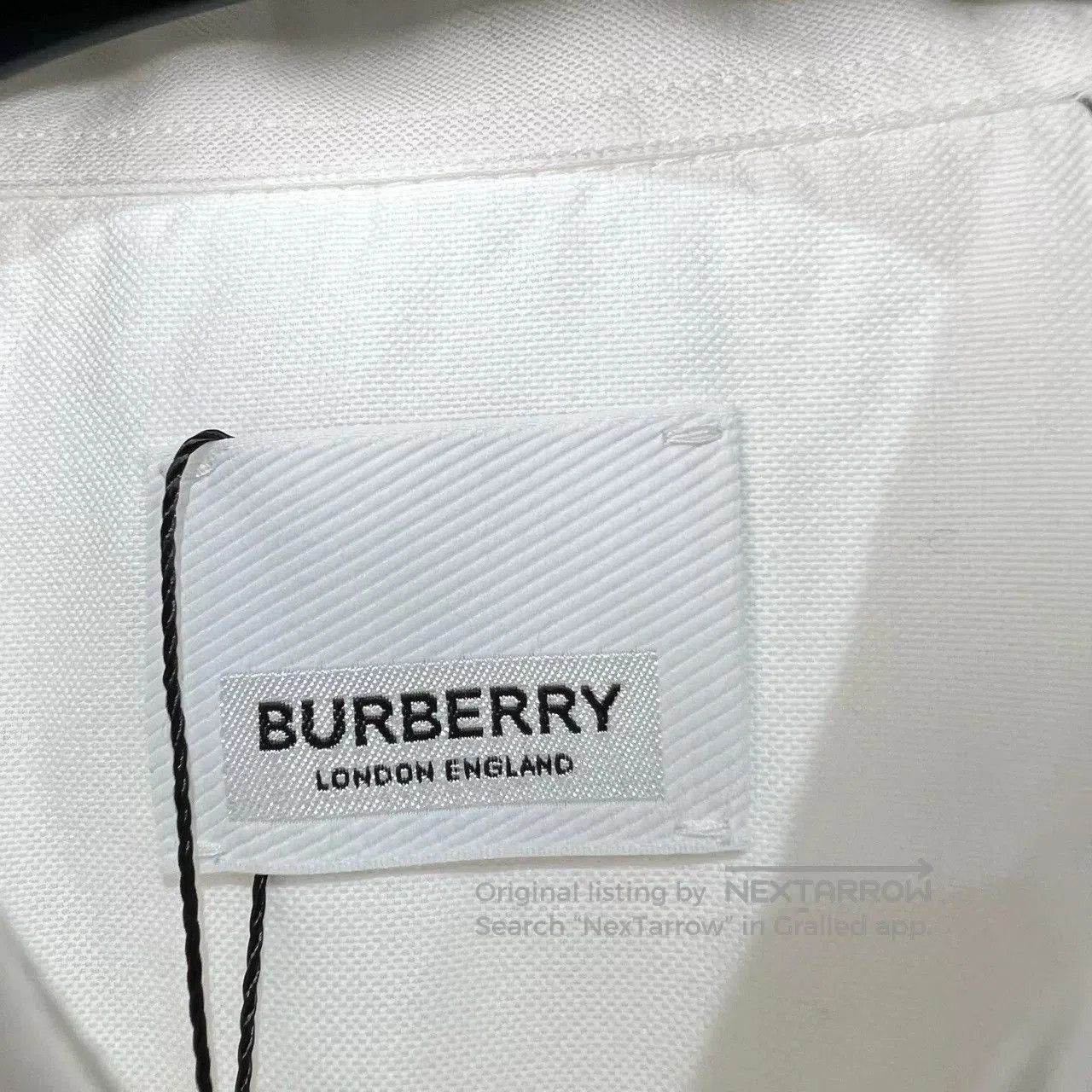 Burberry burberry embroidered stripe long sleeve shirt. Size US M / EU 48-50 / 2 - 5 Thumbnail