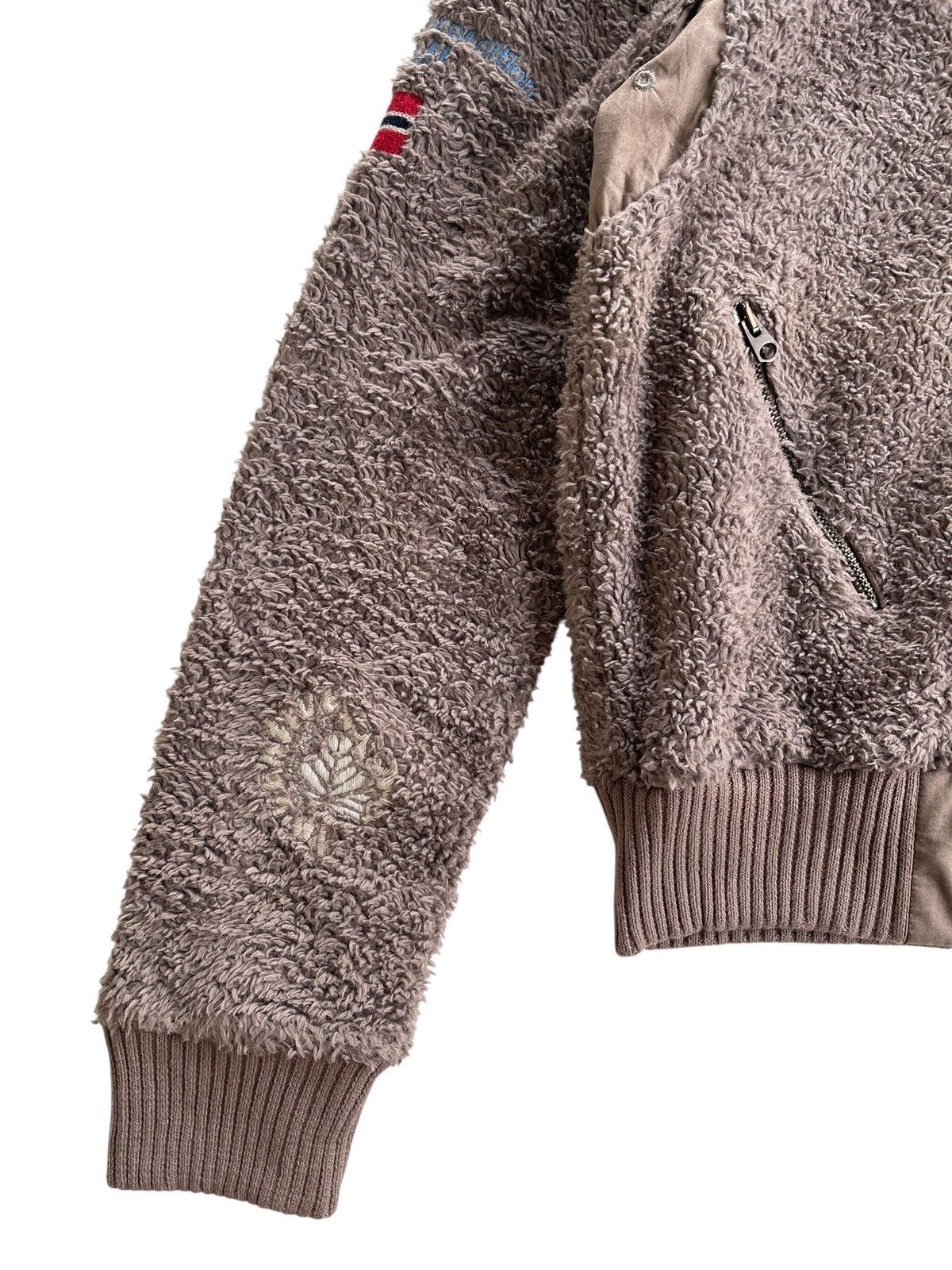 Napapijri Napapijiri Teddy Fleece Hoodie Jacket Size S / US 4 / IT 40 - 7 Thumbnail