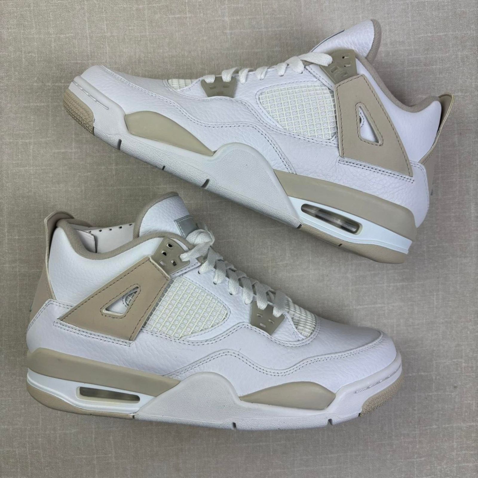 Jordan Brand ⏳ 2017 Jordan 4 Retro “Sand” 8M Size US 8 / EU 41 - 2 Thumbnail