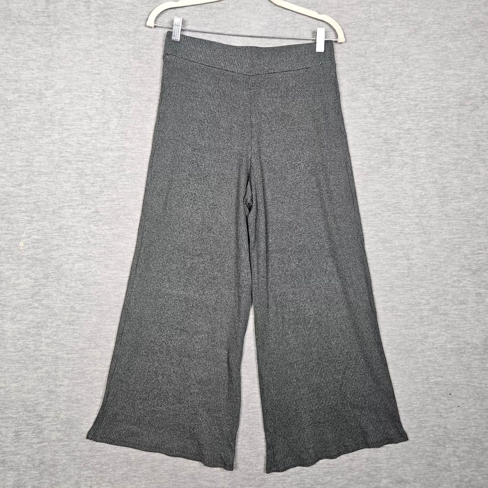 Anthropologie Anthropologie Saturday Sunday Women's Wide Leg Pant Sz S Green Polyester Rayon Spandex Regular Slim Fit Casual Size 28" / US 6 / IT 42 - 2 Thumbnail