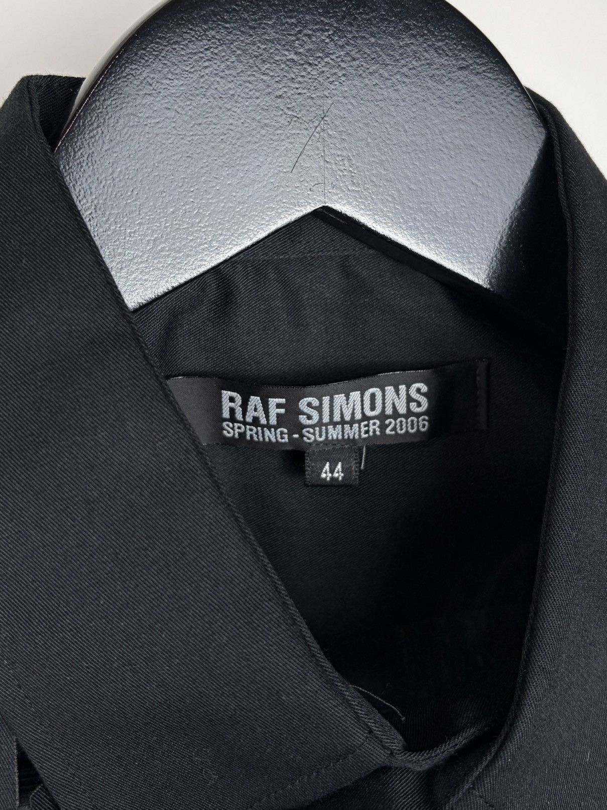 Raf Simons SS06 Raf Simons Laser Cut Net Buttonup Shirt Icarus Surgit Size US S / EU 44-46 / 1 - 6 Thumbnail