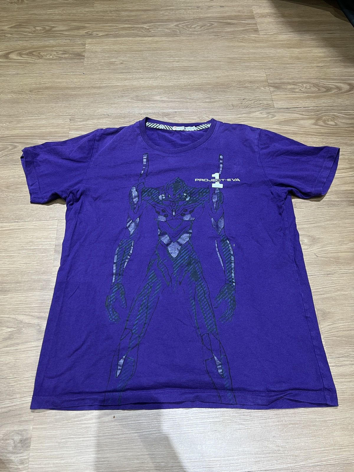 Anime Uniqlo Neon genesis evangelion manga gore anime limited Size US L / EU 52-54 / 3 - 2 Thumbnail