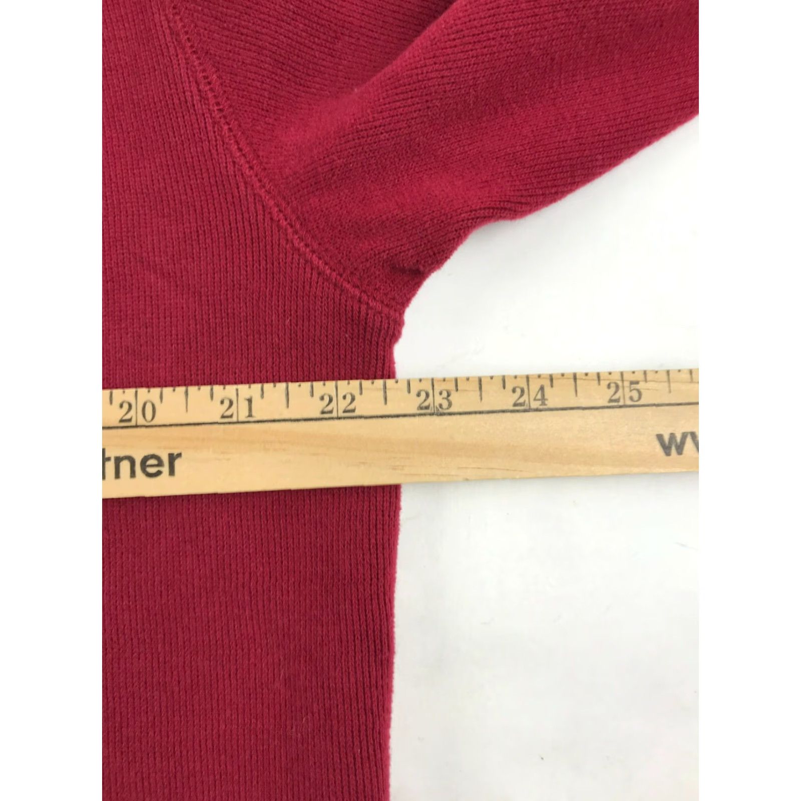 Vintage Paradise Collections Sweater Men Size L Red 1/4 Zip Turtle Neck Pullover Size US L / EU 52-54 / 3 - 4 Thumbnail