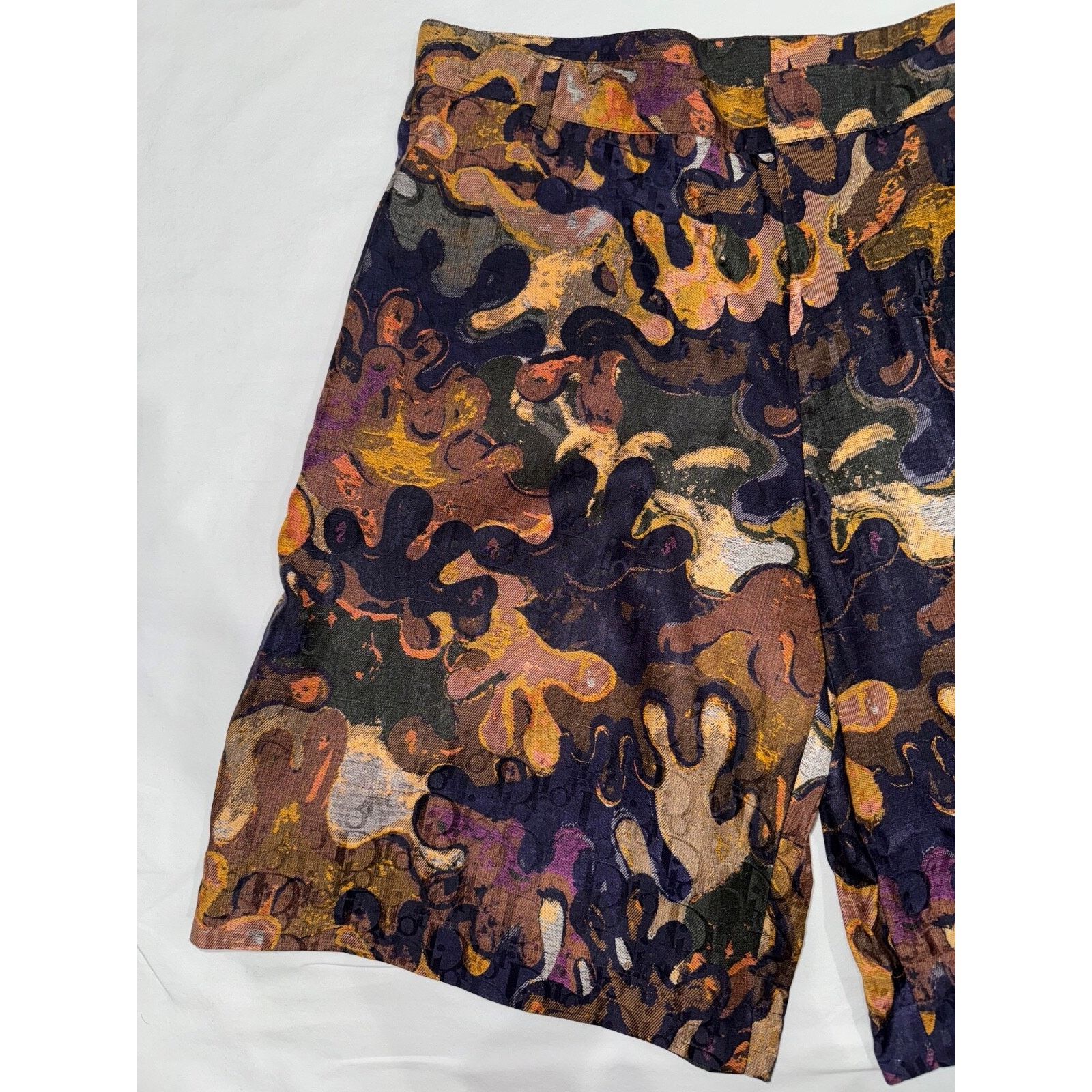 Dior Dior And Peter Doig Silk Cotton Camouflage Oblique Jacquard Size US 34 / EU 50 - 4 Thumbnail