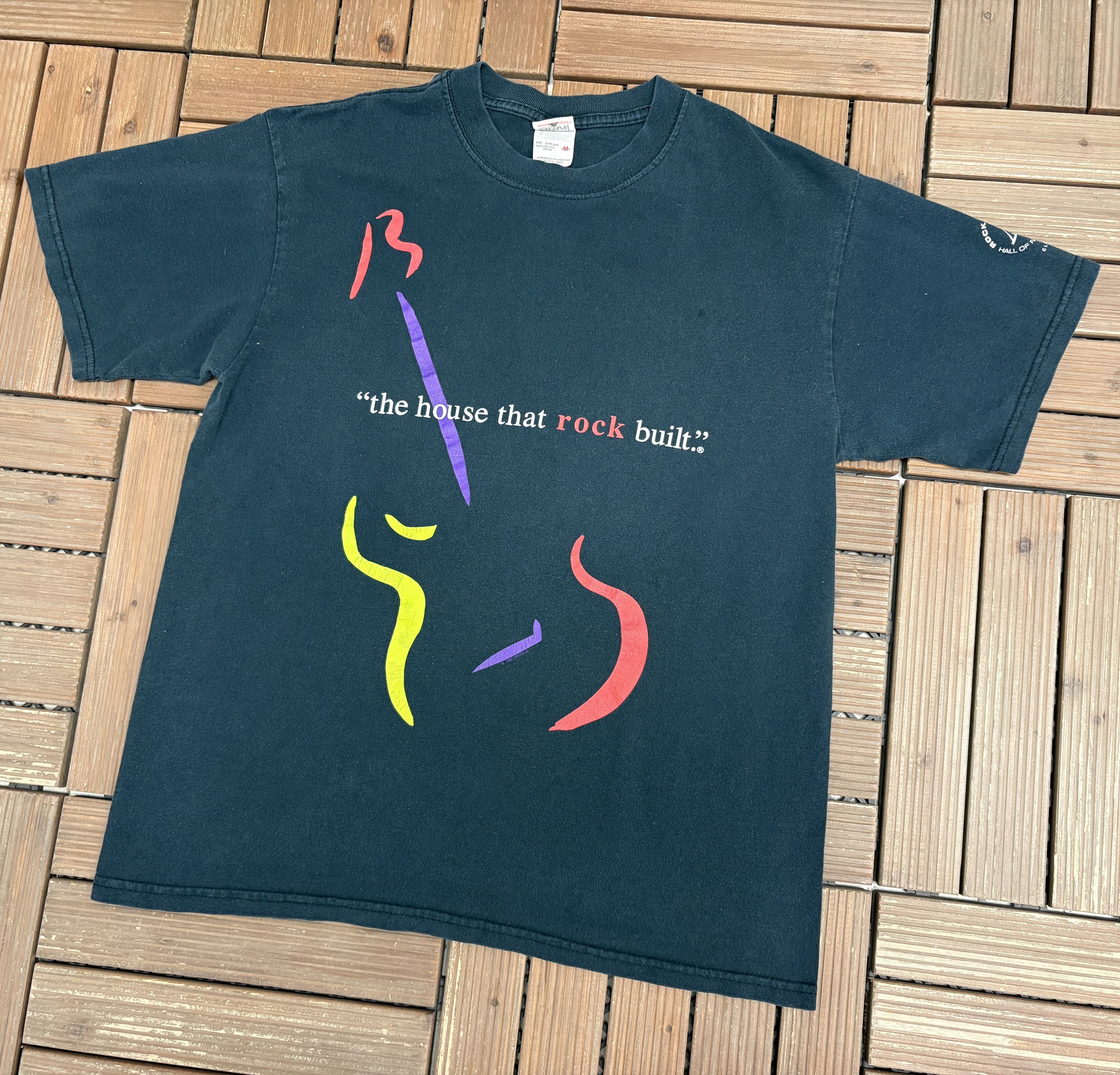 Vintage Rock And Roll Hall Of Fame Museum Vintage T-Shirt Tee Size US M / EU 48-50 / 2 - 3 Thumbnail