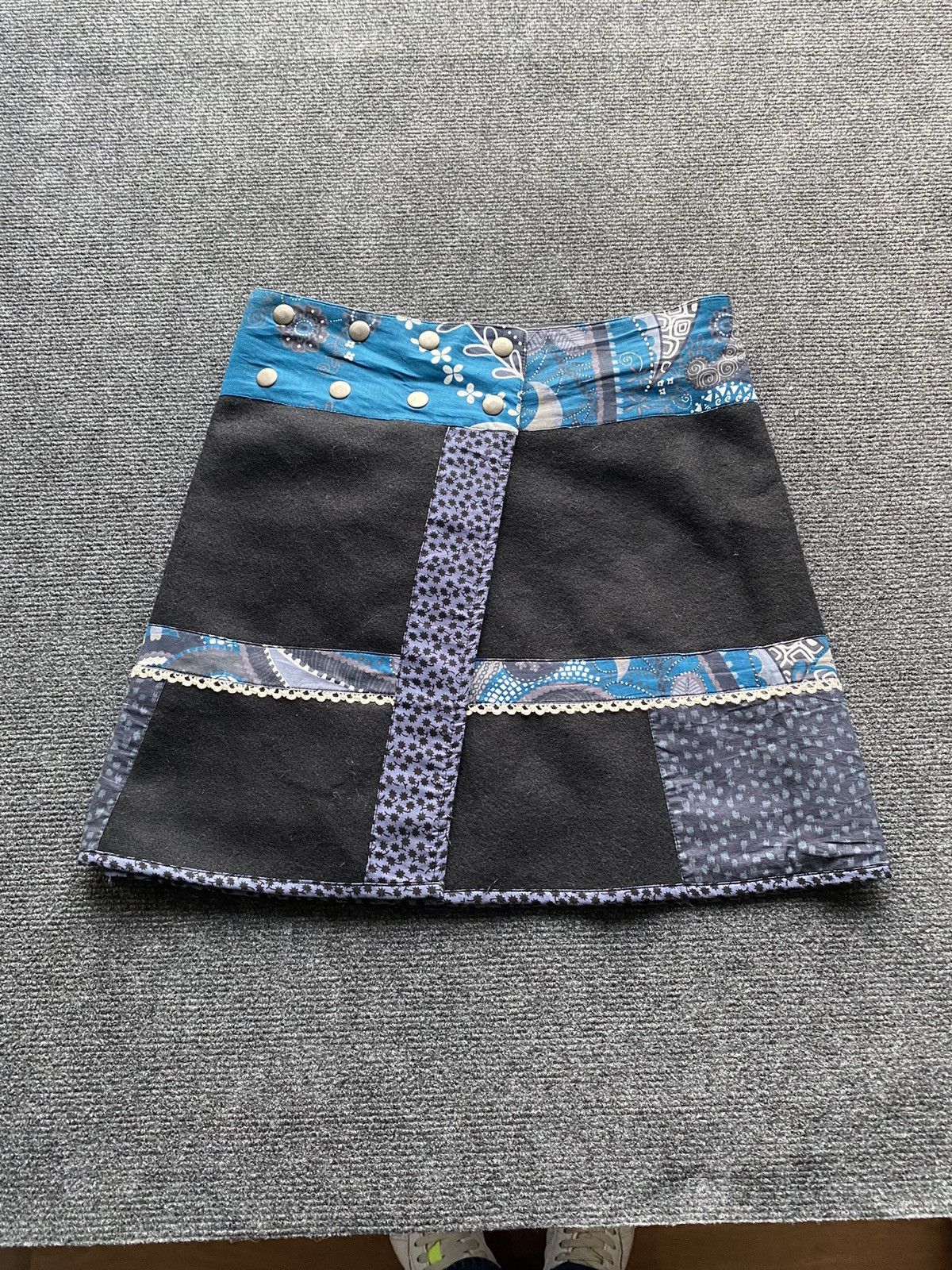 Other 🔥Opium Moshiki One Size India Gothic Skirt Alt emo punk Size 28" / US 6 / IT 42 - 2 Thumbnail