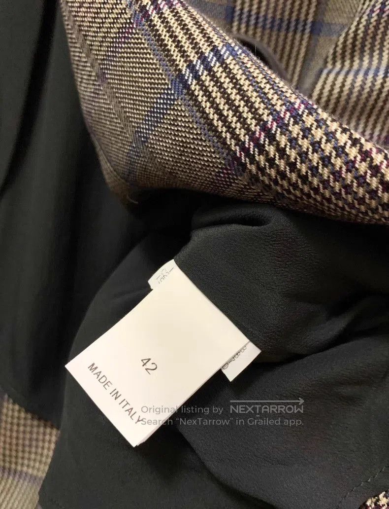 Brunello Cucinelli Brunello Cucinelli Classic Plaid Blazer Size S / US 4 / IT 40 - 8 Thumbnail