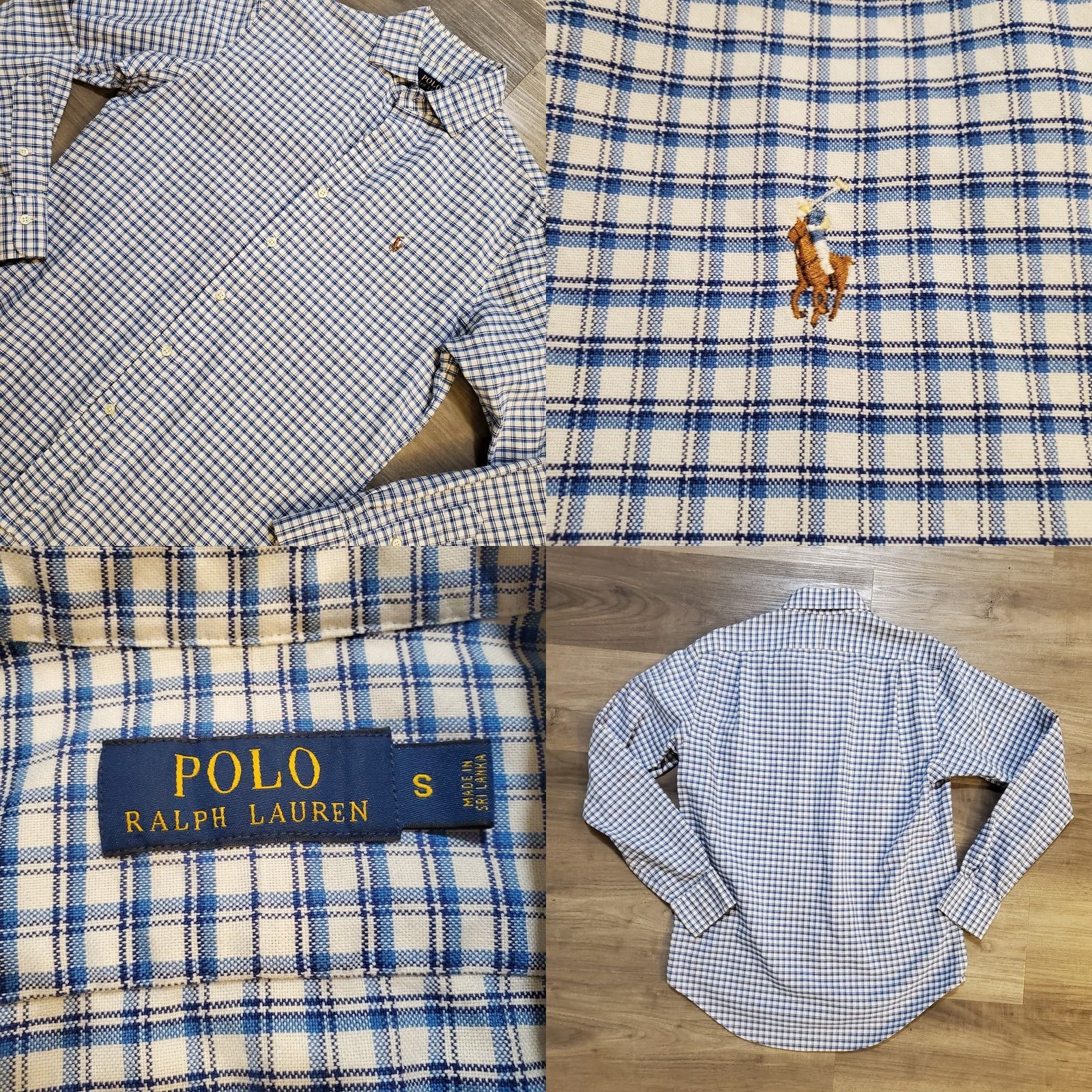 Ralph Lauren VINTAGE Polo Ralph Lauren Tattersall Oxford Shirt Mens Sz Small Plaid Button Down Size US S / EU 44-46 / 1 - 8 Thumbnail