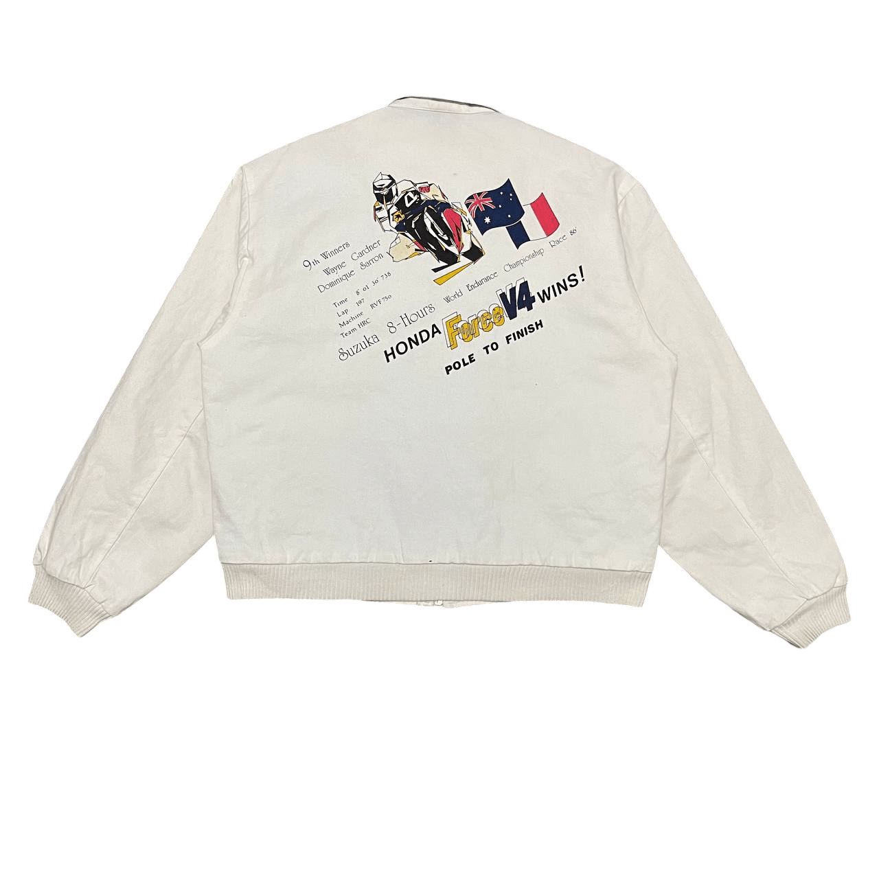 Honda Vintage 80's Honda Wayne Gardner ForceV4 Racing Jacket Size US M / EU 48-50 / 2 - 1 Thumbnail