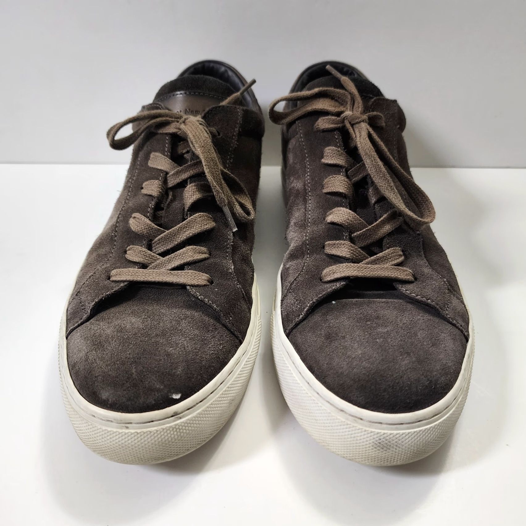 To Boot New York To Boot New York Sneaker Mens 10 Dark Brown Suede Casual Comfort Cushioned Leather Lining Italy Rubber Sole Charlie Adam Derrick Charlie M Casual Shoe Size US 10 / EU 43 - 3 Thumbnail