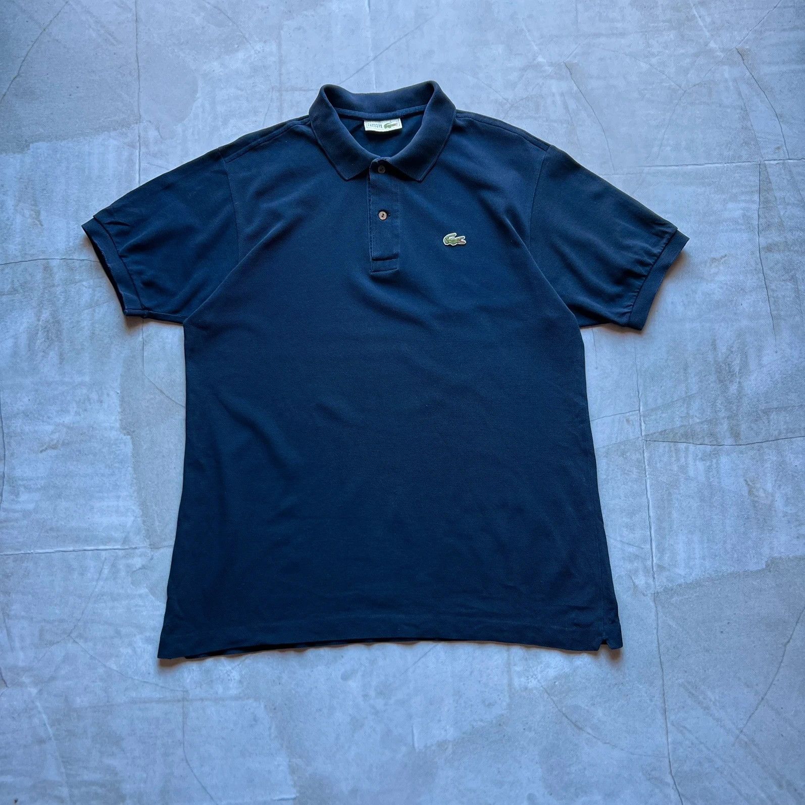 Lacoste vintage 90s Lacoste polo short sleeve luxury t Shirt italy Size US L / EU 52-54 / 3 - 1 Thumbnail