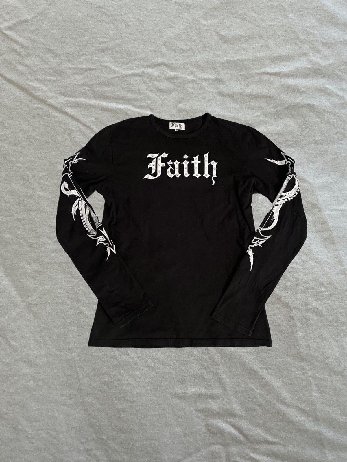 Faith Connexion FAITH CONNECTION T-shirt goth rock strass & imprimés Size US M / EU 48-50 / 2 - 1 Thumbnail