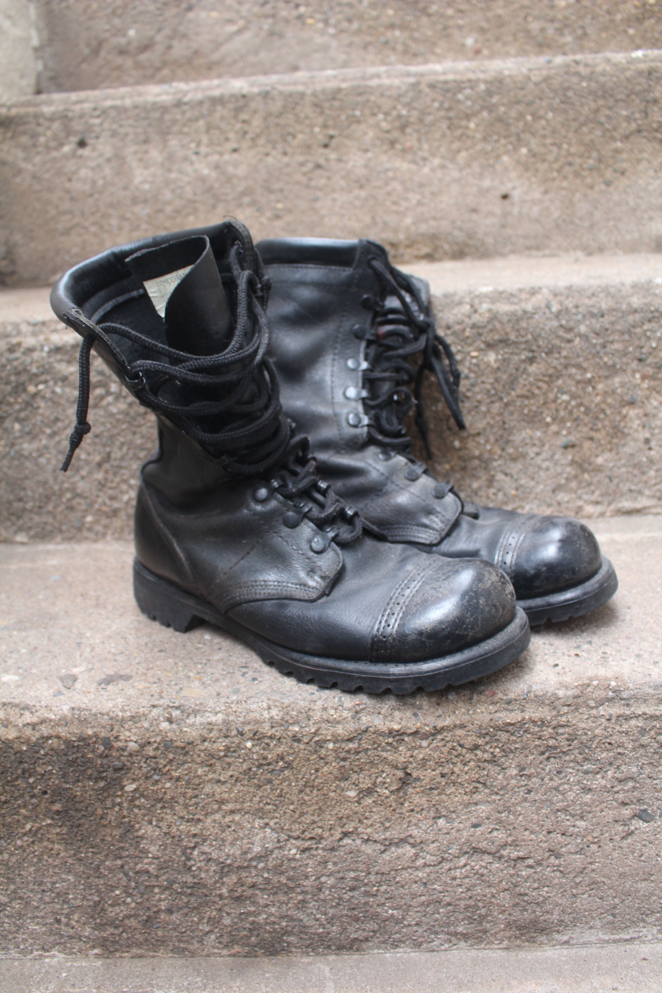 Corcoran Vintage 1525 Made in USA Black Field Combat Boot Size US 8.5 / EU 41-42 - 1 Thumbnail