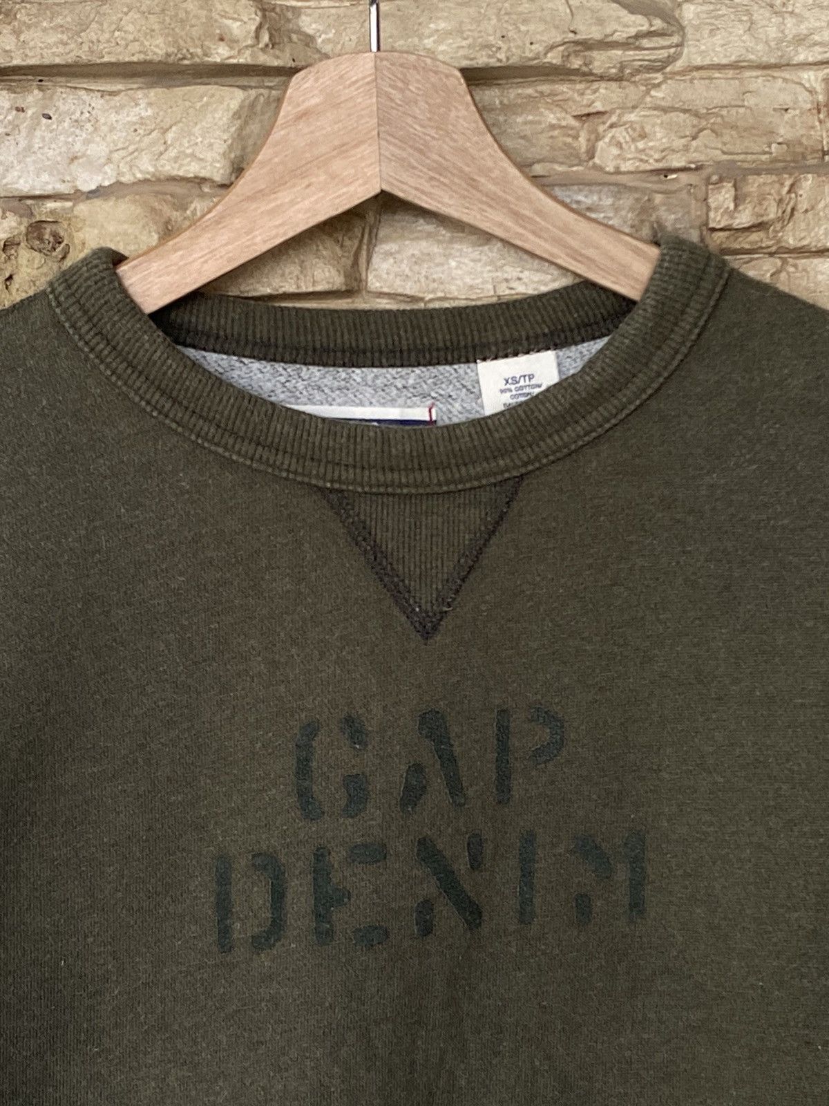 Gap Gap Denim Sweatshirt Sweater Size US XS / EU 42 / 0 - 4 Thumbnail
