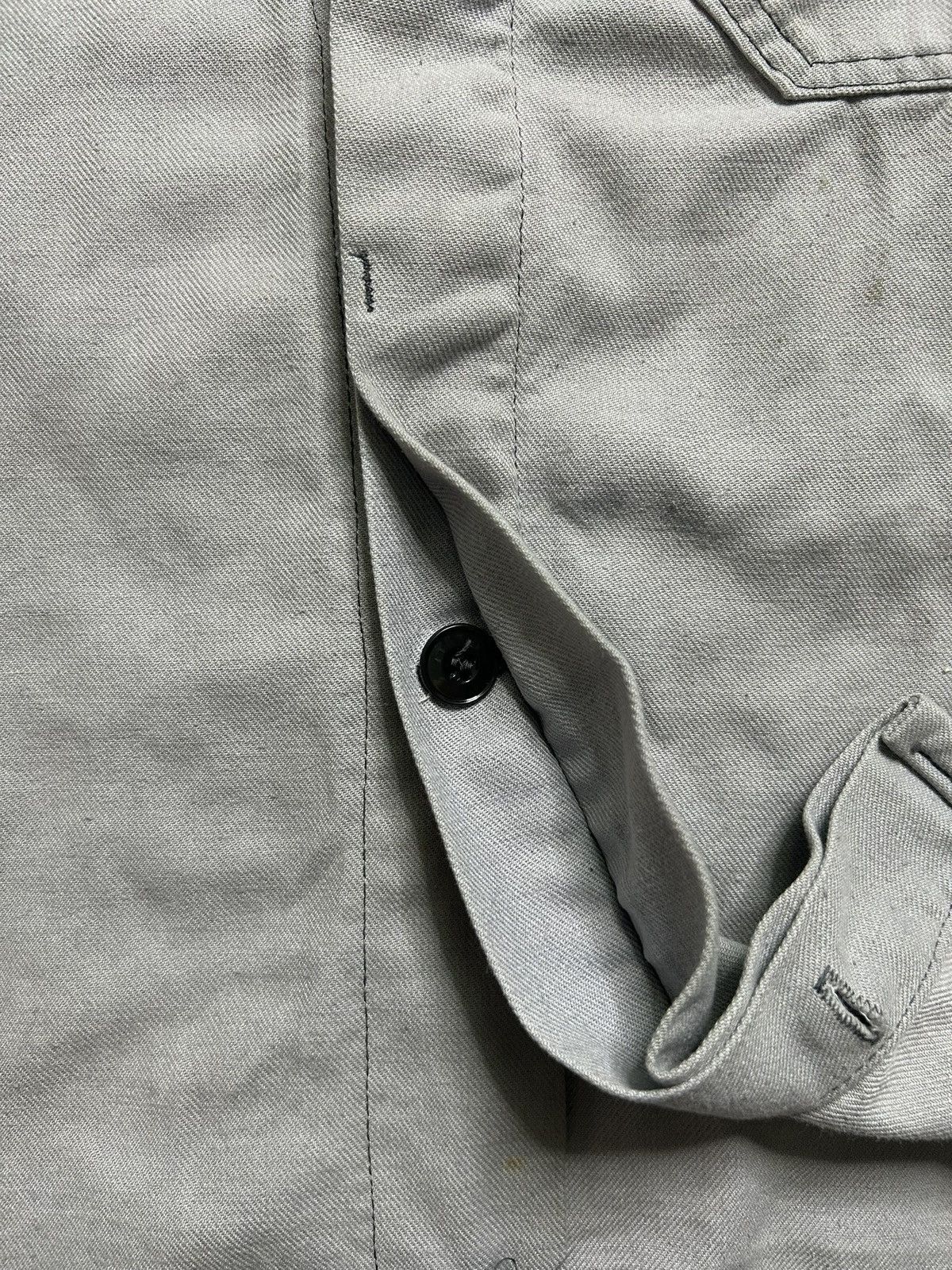 Vintage Vintage 50s/60s French Chore Jacket Grey Workwear True Size US L / EU 52-54 / 3 - 5 Thumbnail