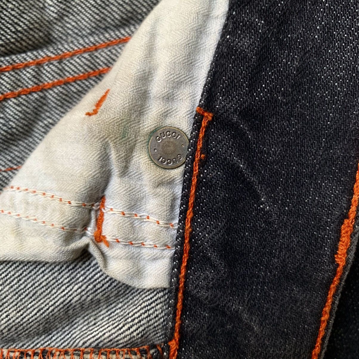 Gucci Gucci jeans with zippered pockets on the back Size US 29 - 14 Thumbnail