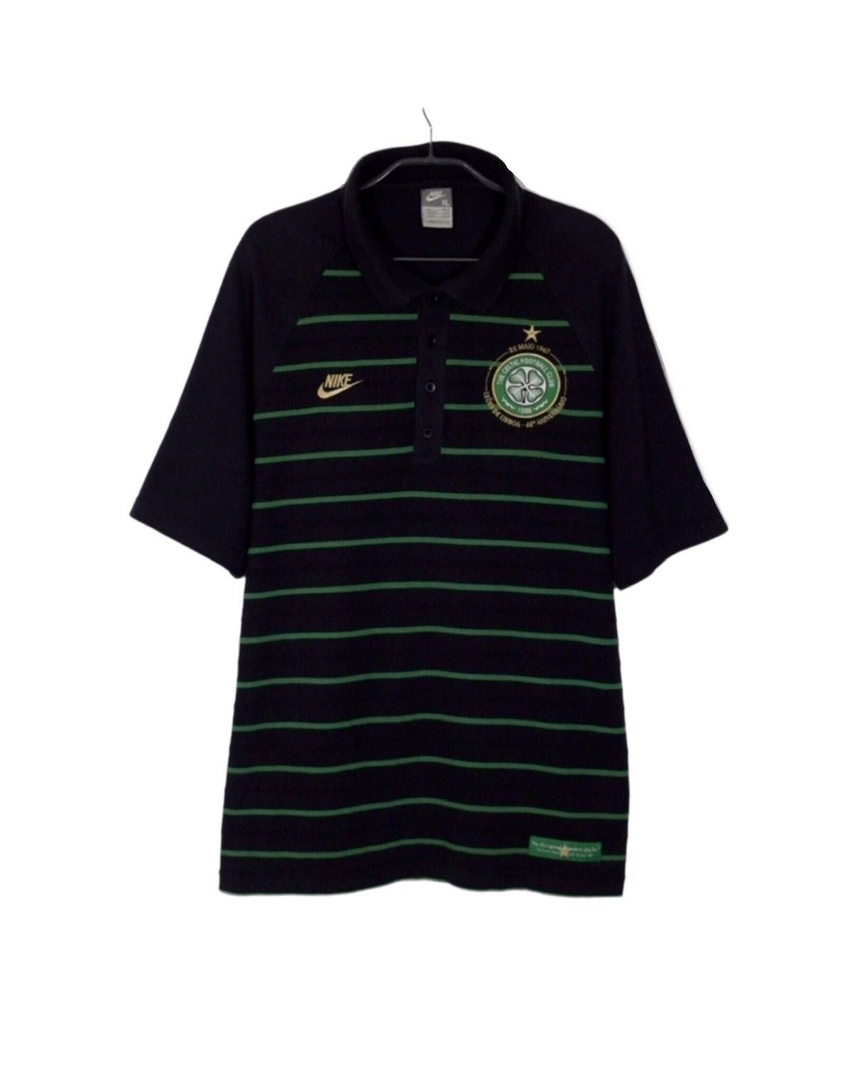Nike Nike Celtic 2007-08 Football Polo Shirt Mens Sz XL Size US XL / EU 56 / 4 - 1 Thumbnail