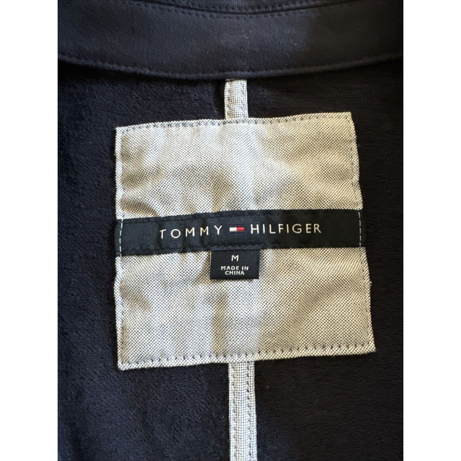 Tommy Hilfiger Tommy Hilfiger Women’s Medium Blue Jacket Brown Button Up Size S / US 4 / IT 40 - 3 Thumbnail