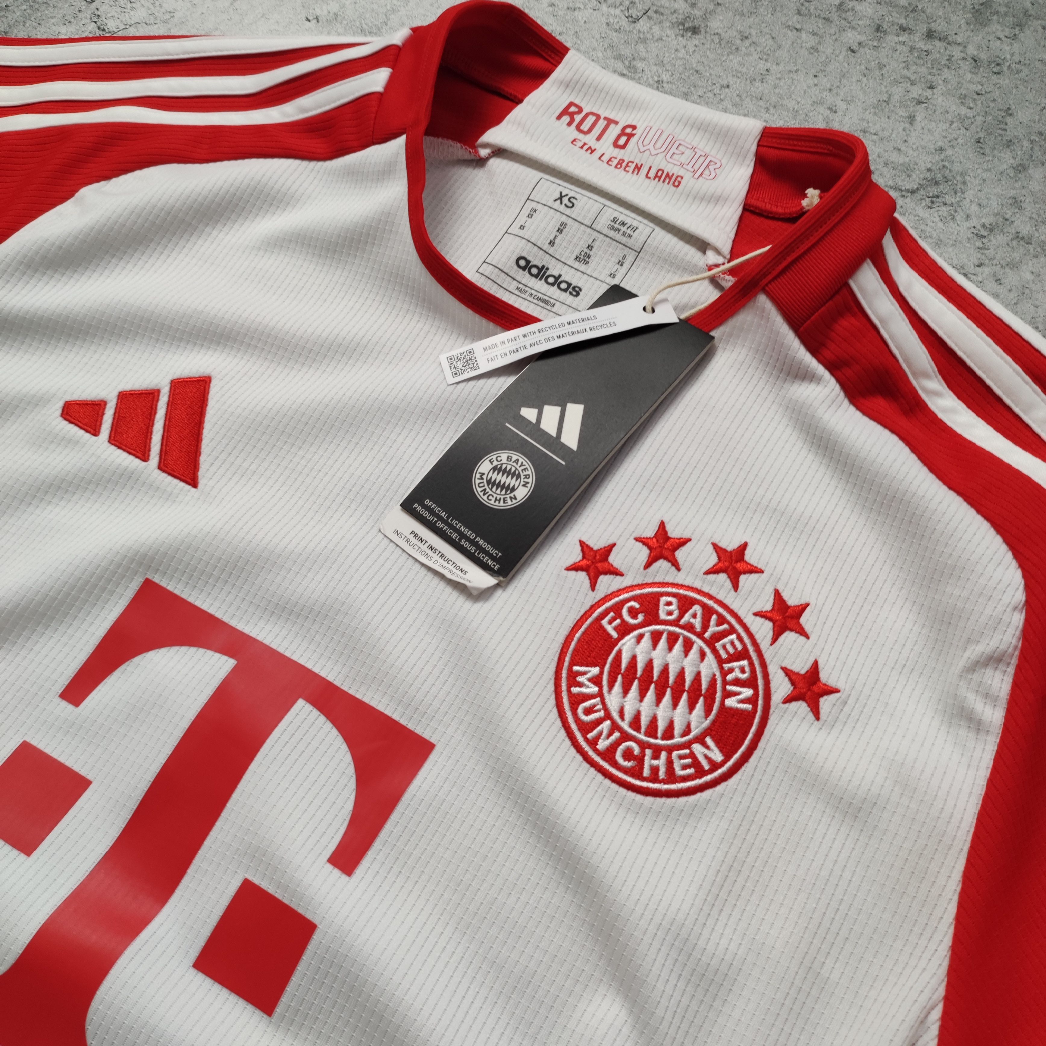 Adidas RARE 2023 Bayern Munich Home New Adidas Football Kit Size US XS / EU 42 / 0 - 5 Thumbnail