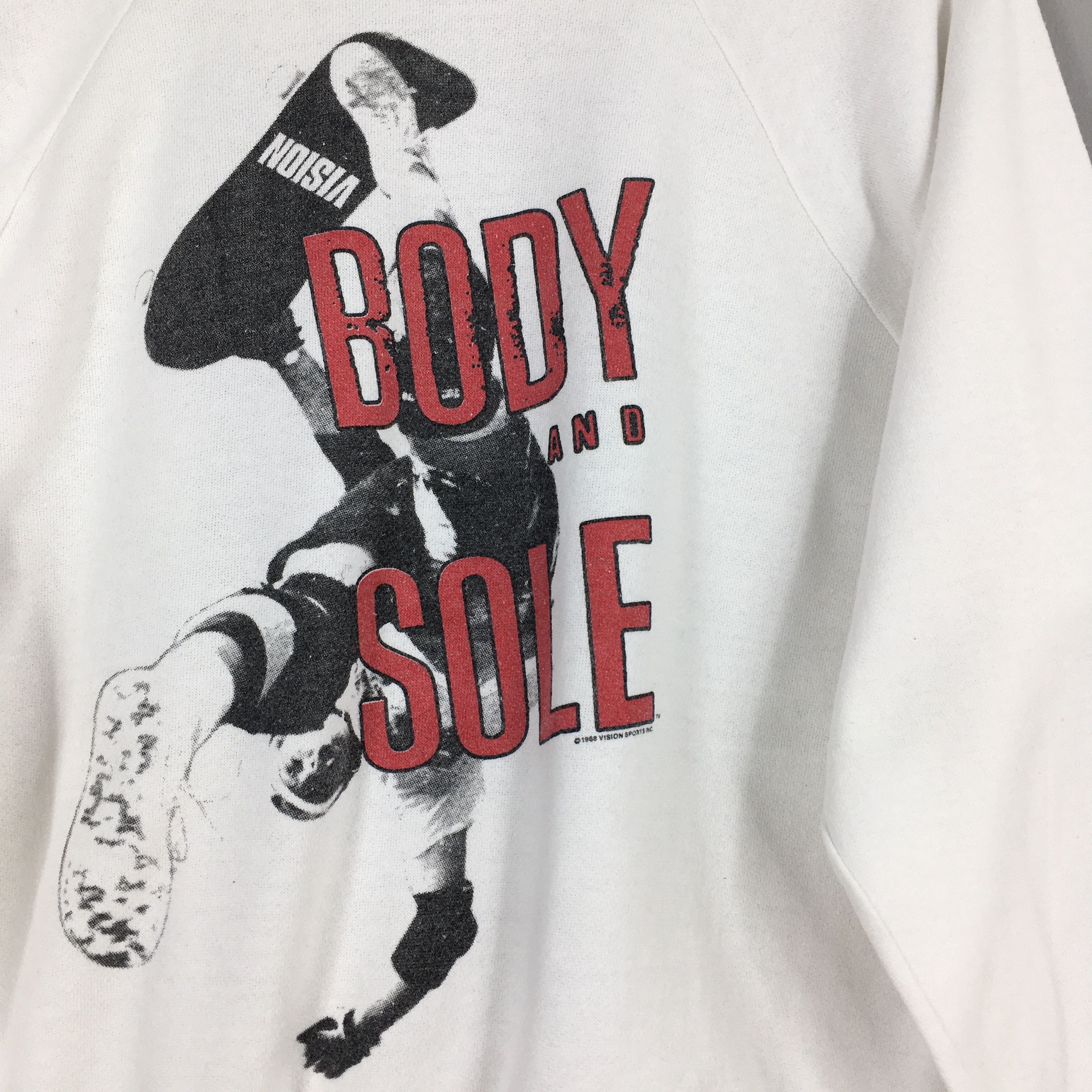 Vintage × Vision Streetwear Vintage 80s Vision Street Wear White Sweatshirt Small Size US S / EU 44-46 / 1 - 7 Thumbnail