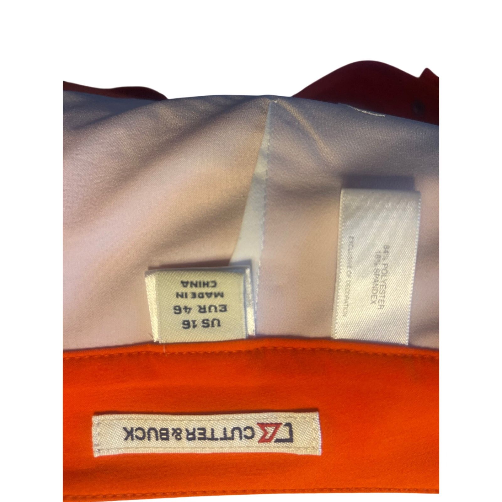 Cutter & Buck Cutter & Buck Orange Skirt – Size 16 – Lightweight Casual Size 38" / US 16 / IT 52 - 4 Thumbnail