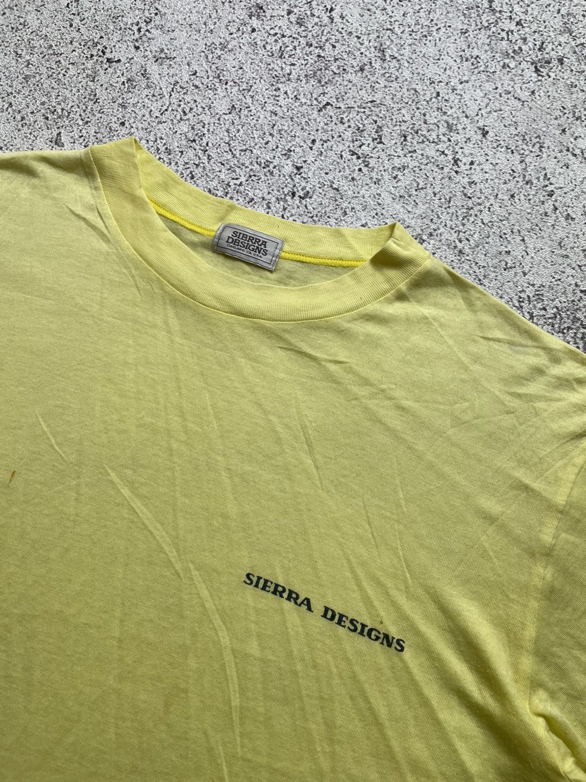 Vintage 70’s Sun Faded Paper Thin 50/50 Tee Shirt Sierra Design Size US L / EU 52-54 / 3 - 2 Thumbnail