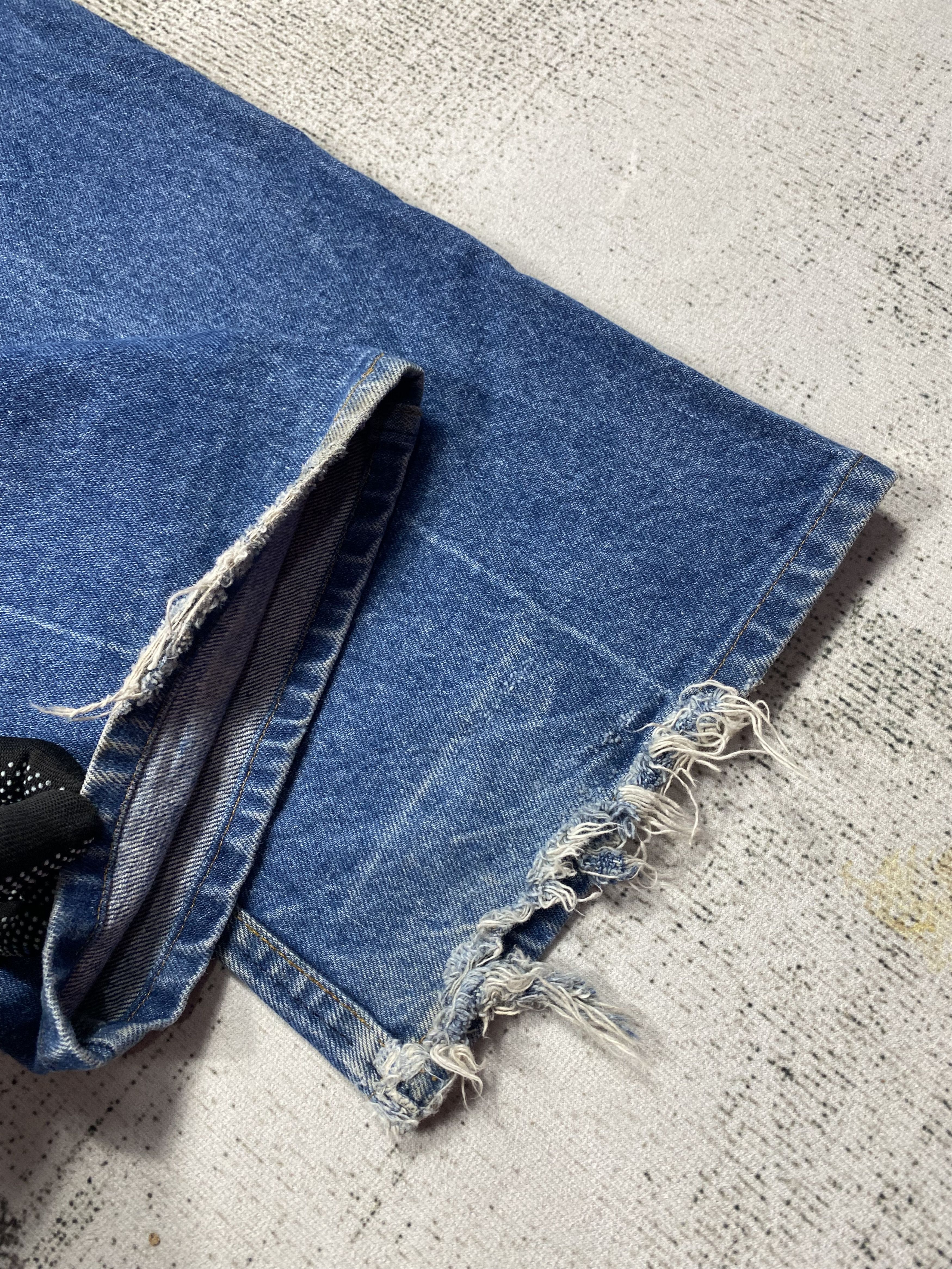 Levi's SICKS💥 517 Jeans 80s Bootcut Distressed Vintage Orange Tab Size US 38 / EU 54 - 13 Thumbnail