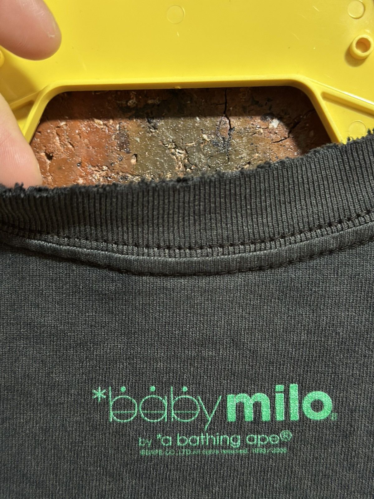 Japanese Brand Thrashed Vintage Baby Milo Store Sun Faded Tee Size US S / EU 44-46 / 1 - 6 Thumbnail