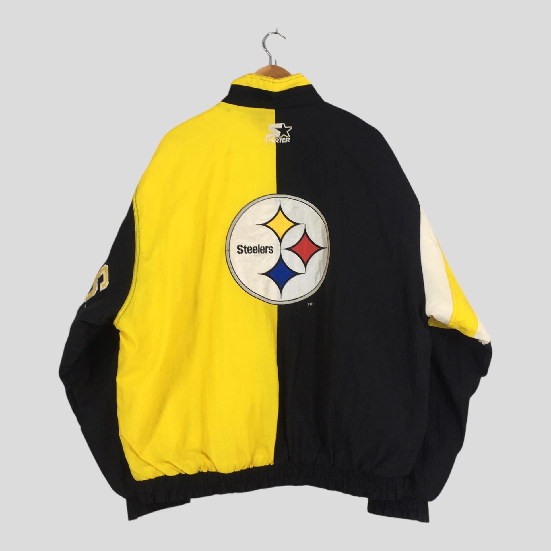 NFL Vintage 90s Pittsburgh Steelers NFL Football Jacket Large Size US L / EU 52-54 / 3 - 7 Thumbnail