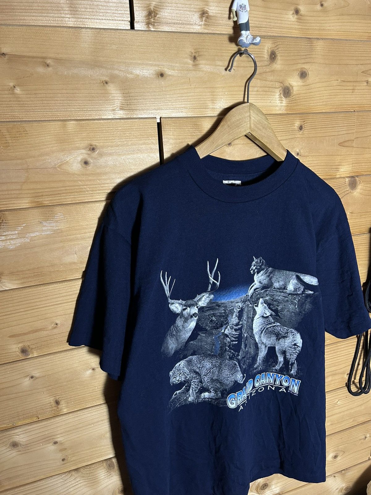 Vintage Vintage 1999 Grand Canyon single stitch t shirt Size US M / EU 48-50 / 2 - 2 Thumbnail