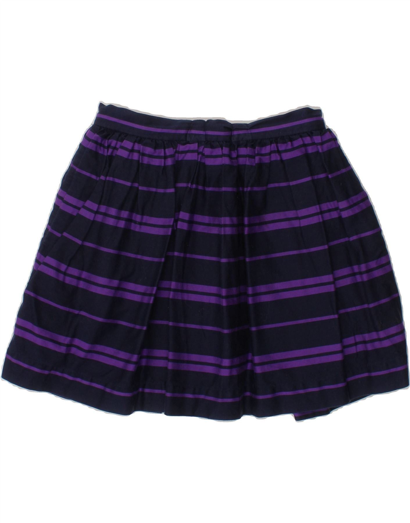 Polo Ralph Lauren Girls A-Line Skirt 4-5 Years W21 Navy Blue Striped Size 25" / US 0 / IT 36 - 1 Thumbnail