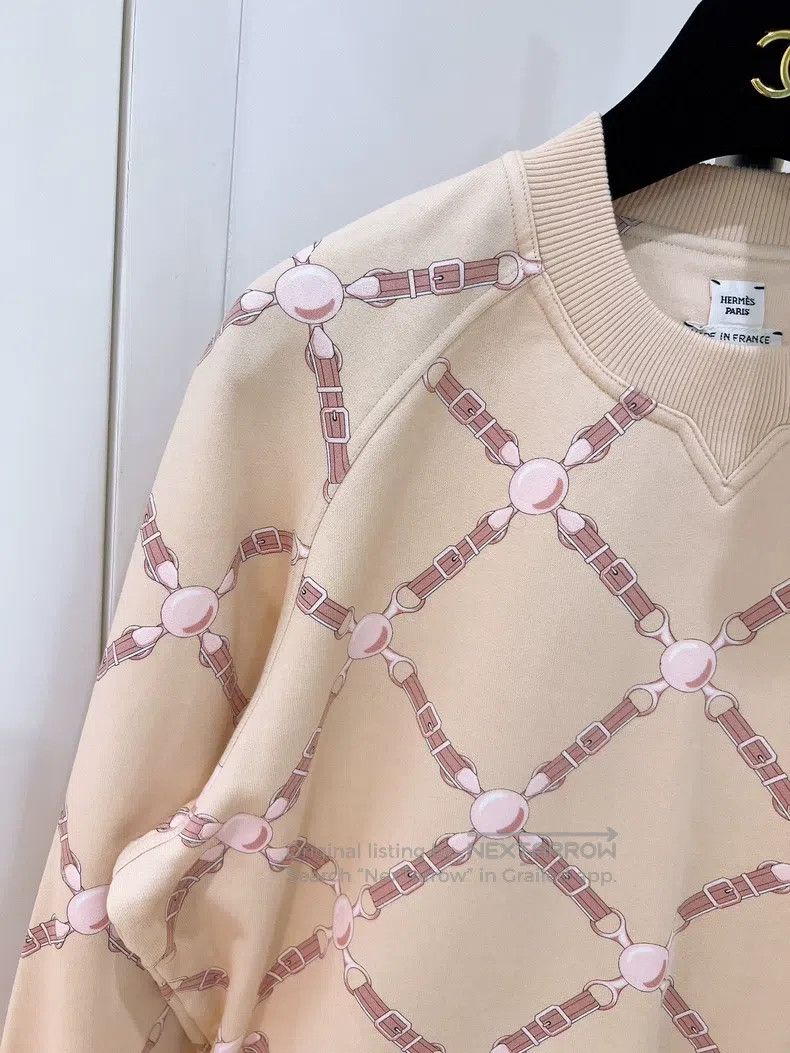 Hermes Hermes Grand celebration series printed sweatshirt Size XS / US 0-2 / IT 36-38 - 3 Thumbnail
