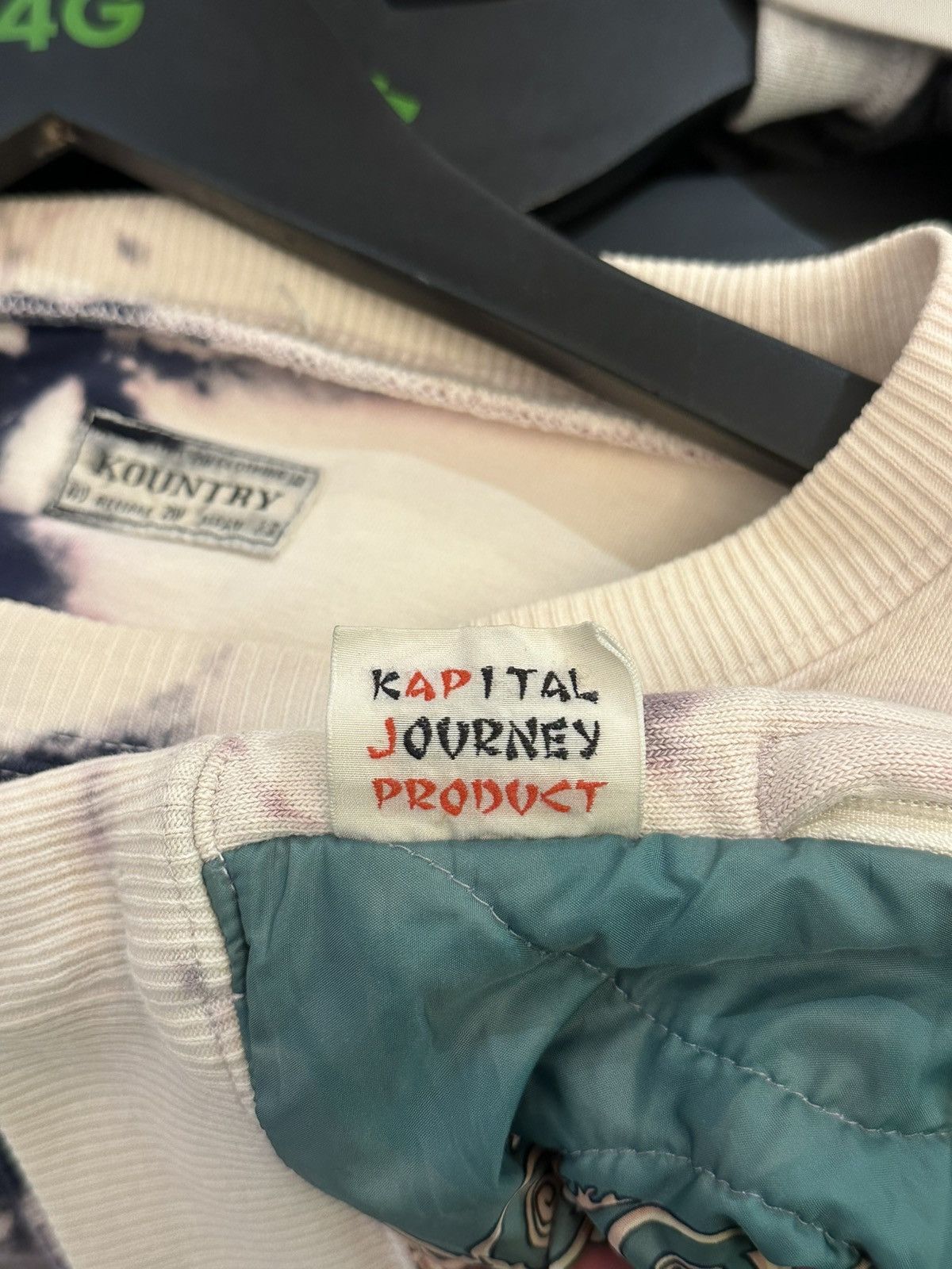 Kapital KAPITAL VIRGIN MARRY TIE-DYE HYBRID CREWNECK Size US M / EU 48-50 / 2 - 5 Thumbnail